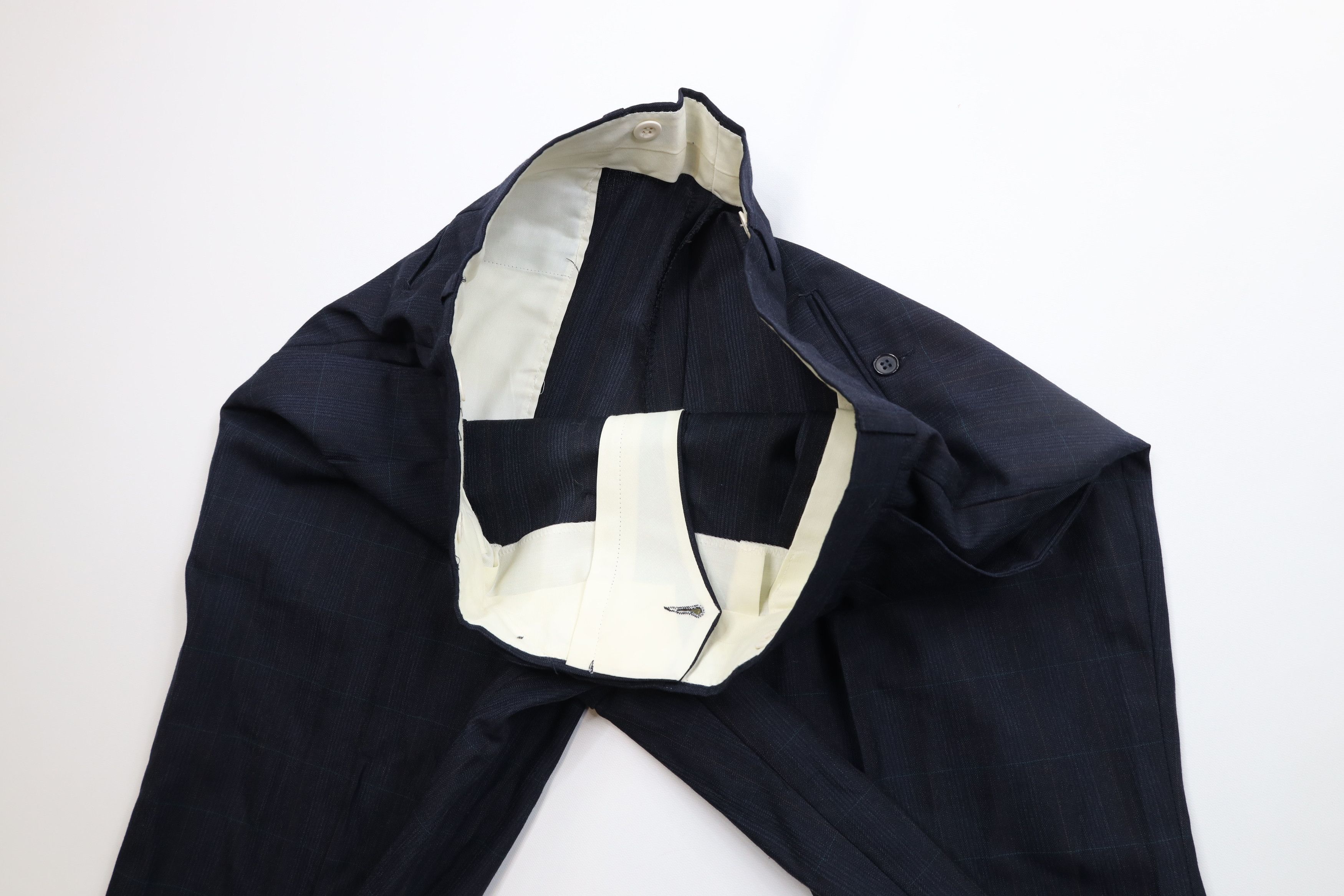 Vintage Vintage 70s Streetwear Wide Leg Chino Pants Plaid USA Size US 36 / EU 52 - 9 Thumbnail