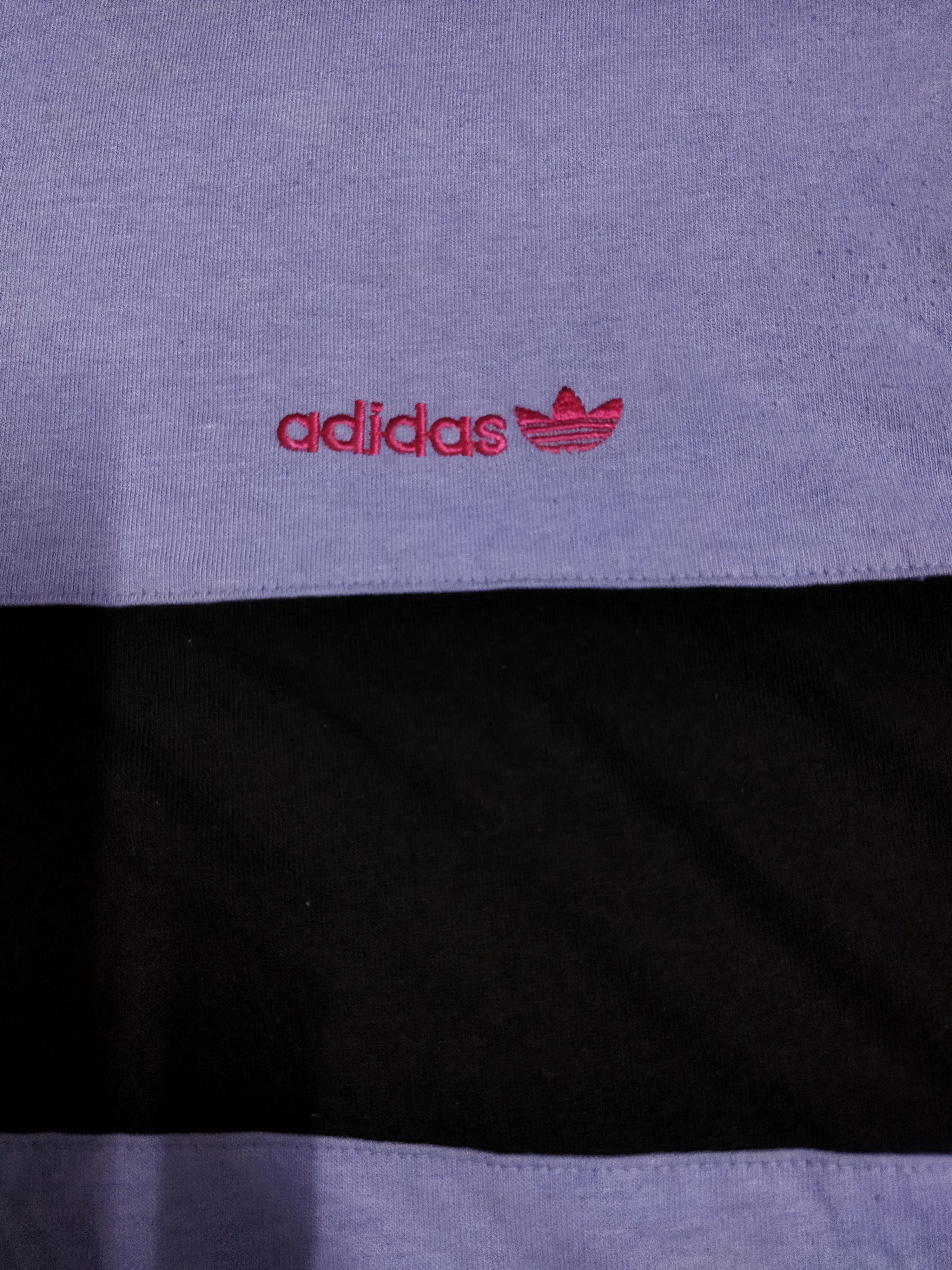 Adidas Vintage Adidas Multi Colour Tee Size US XL / EU 56 / 4 - 3 Thumbnail
