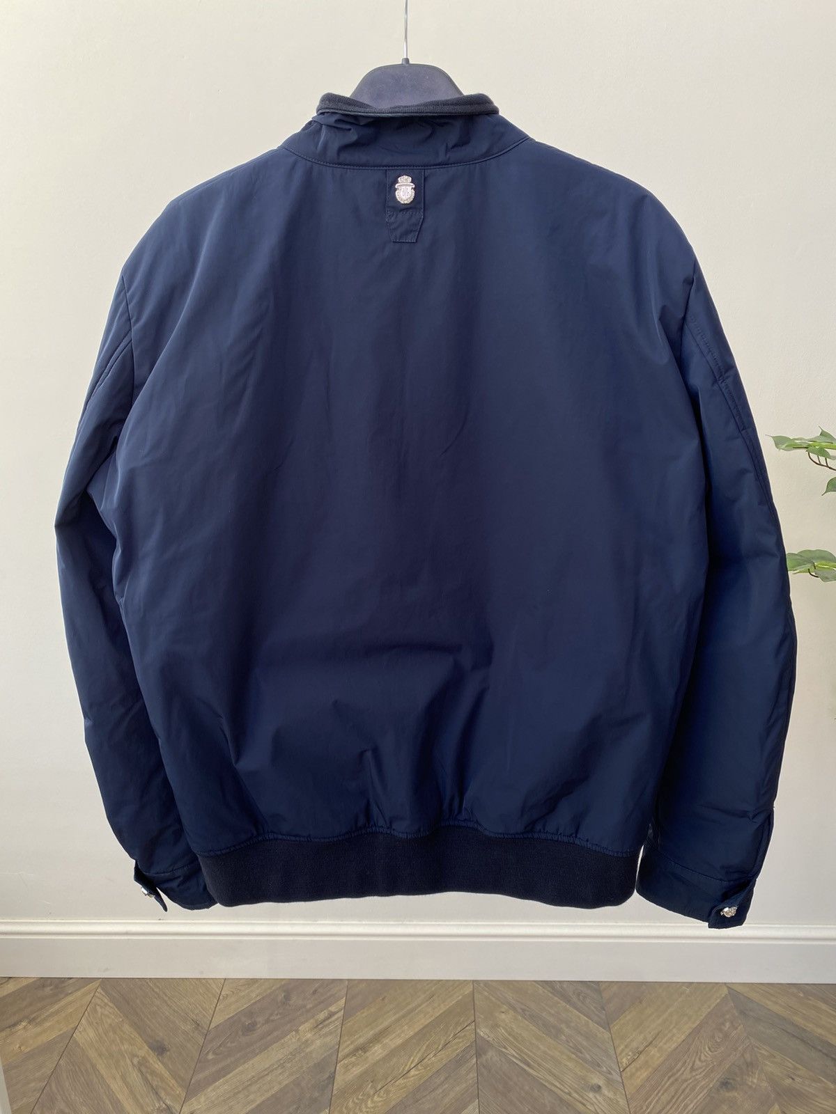 Billionaire Couture Billionaire Italian Couture Navy Blue Zip Jacket Crest Logo Size US M / EU 48-50 / 2 - 11 Thumbnail