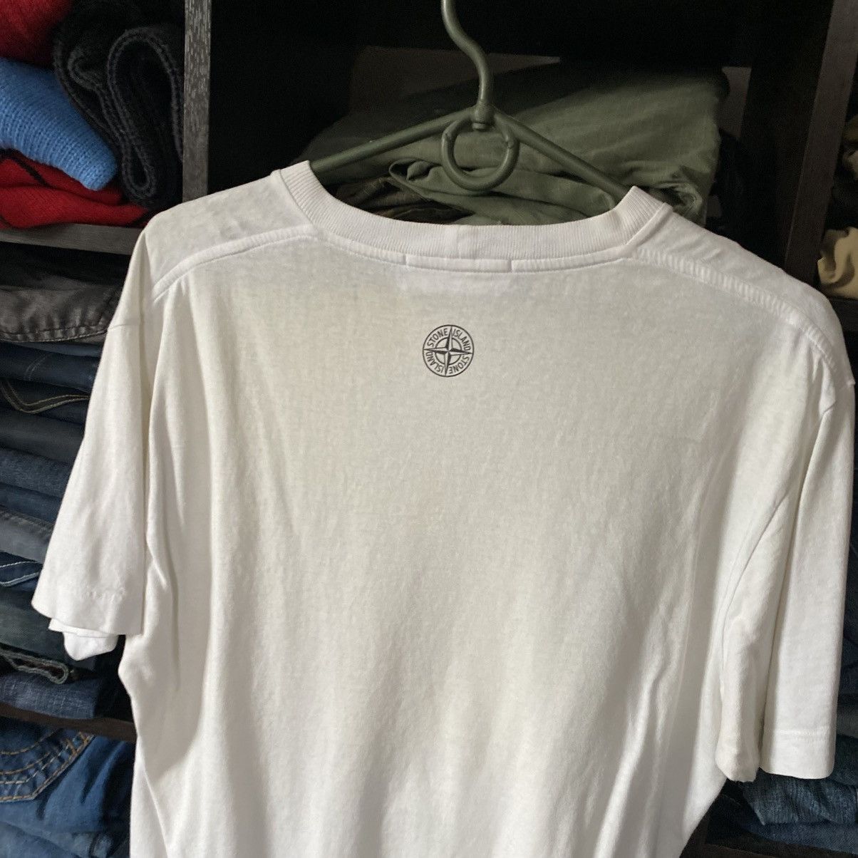Stone Island Luxury Stone Island Big Graphic Logo y2k streetwear tee Size US S / EU 44-46 / 1 - 14 Thumbnail
