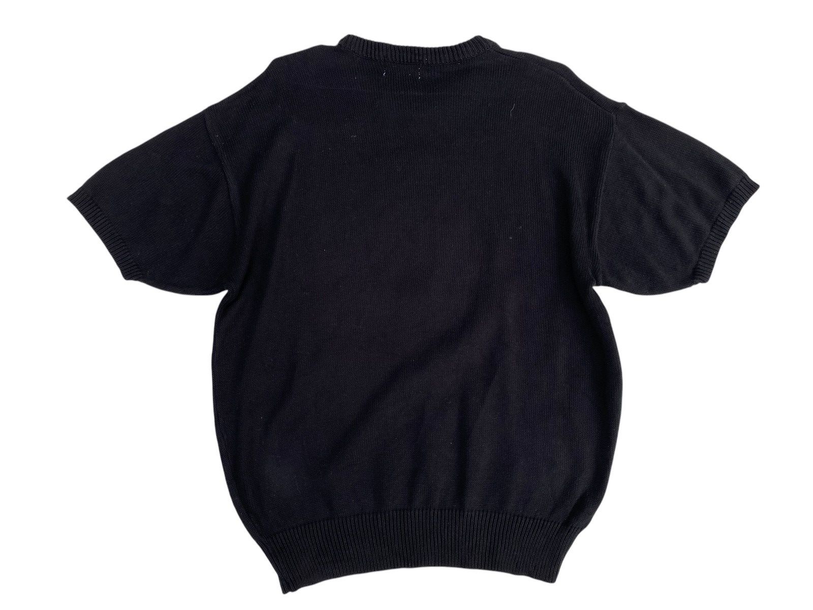 Japanese Brand × Vintage Vtg Gobangai Knitwear Black Size US M / EU 48-50 / 2 - 2 Thumbnail