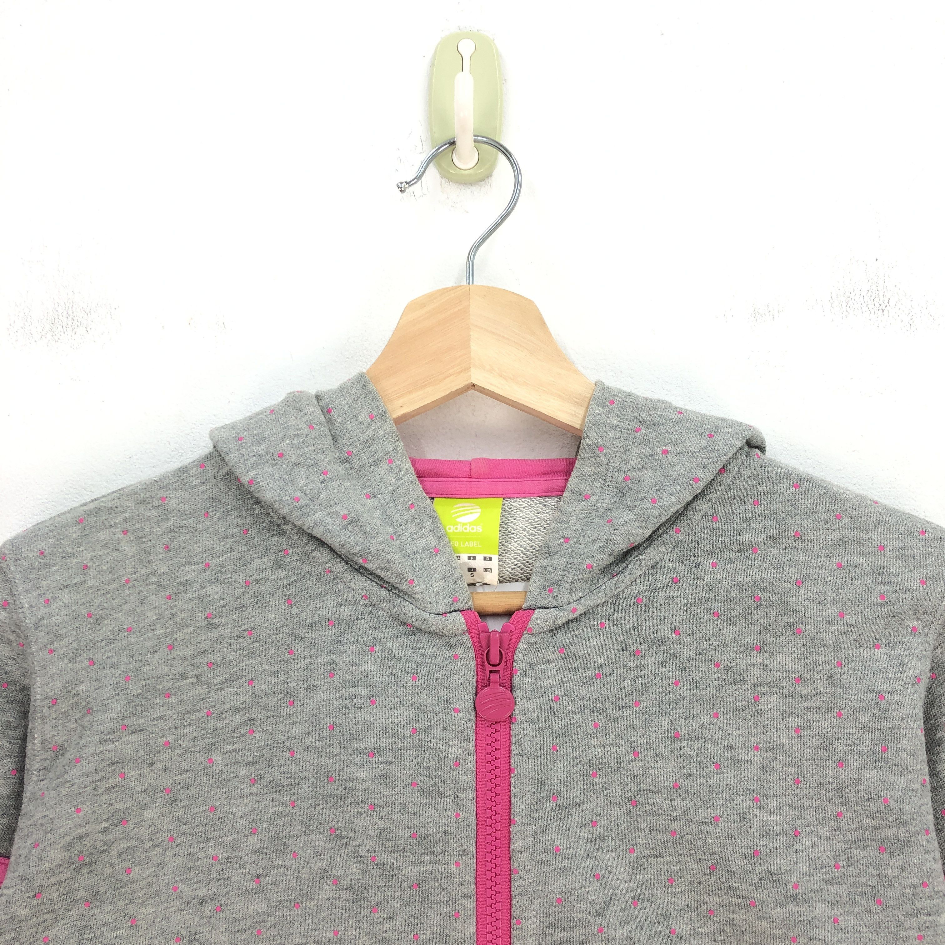 Adidas Vintage Adidas Sweater Hoodie Adidas Zipper Sweatshirt Size S / US 4 / IT 40 - 3 Thumbnail