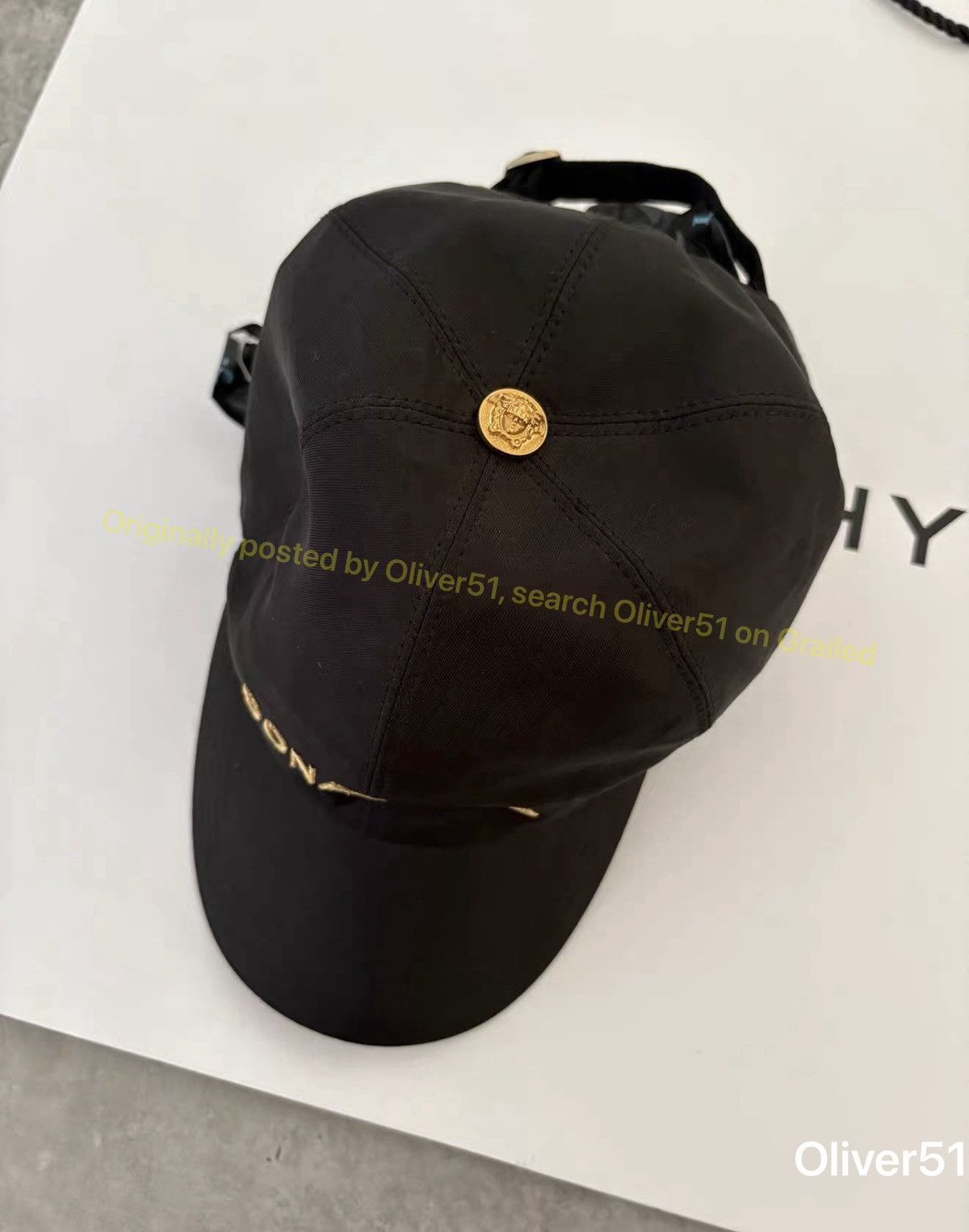 Kith Kith K-Tech Ripstop Collapsible Griffey Camper Cap Black