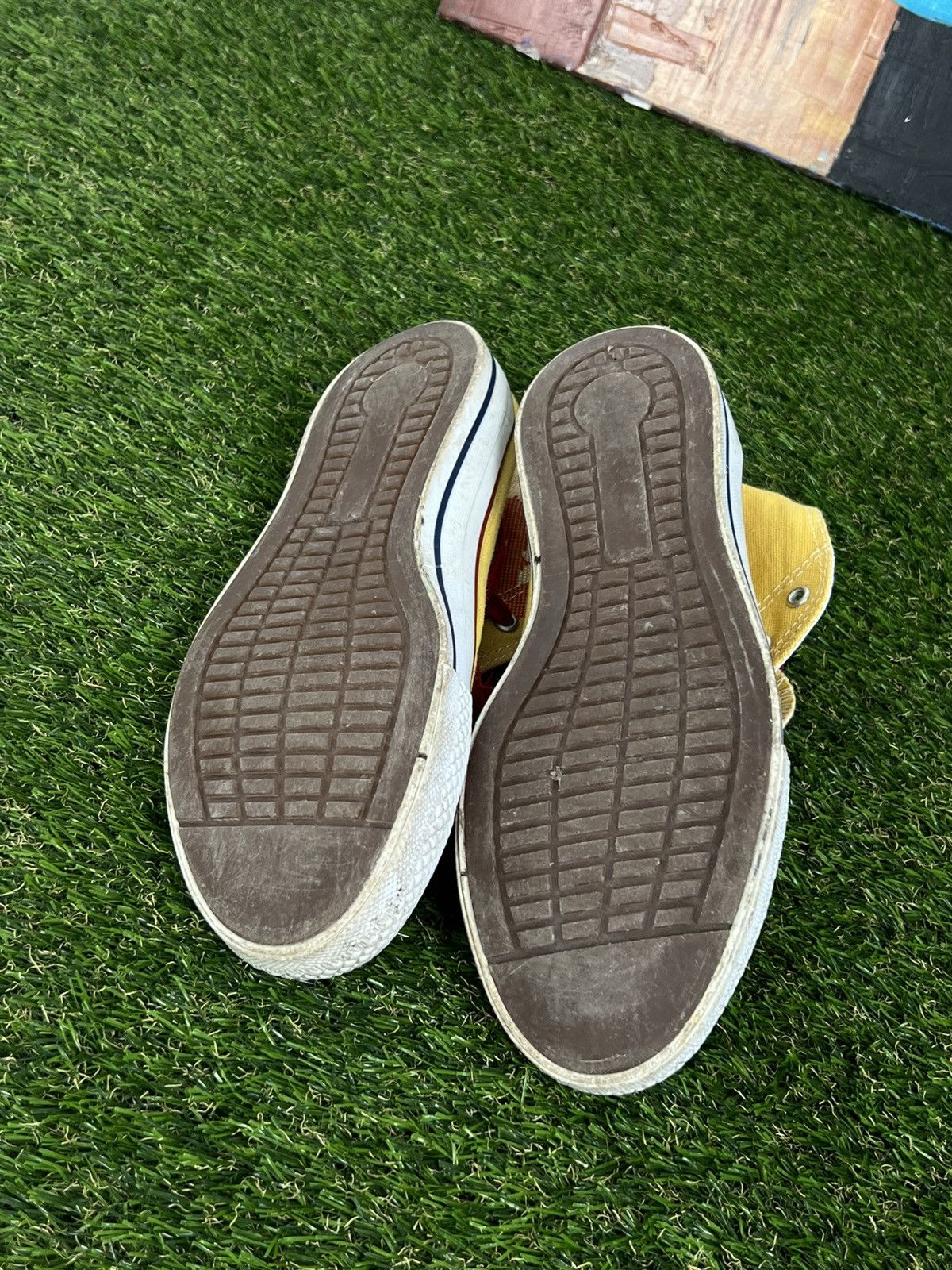 DHL Y2k Dhl Converse Sneakers Shoes Printed Y2k Hype Streetwear Size US 6 / EU 39 - 4 Thumbnail