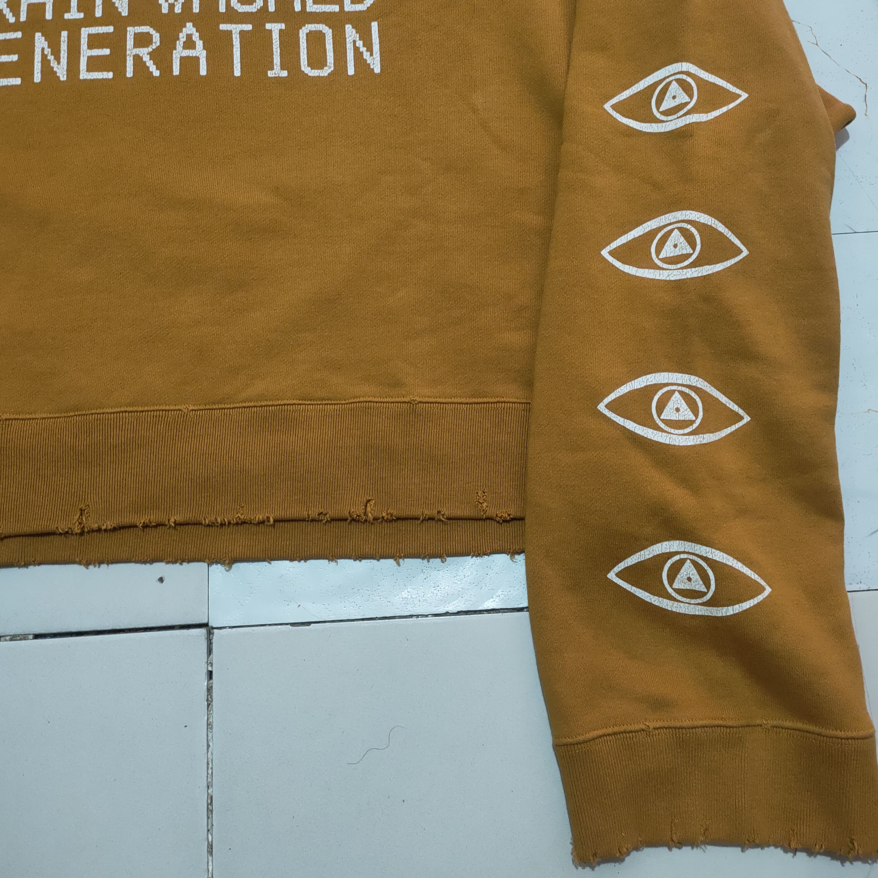 Undercover Undercover Cropped Brainwashed Generation Sweater Size M / US 6-8 / IT 42-44 - 6 Thumbnail