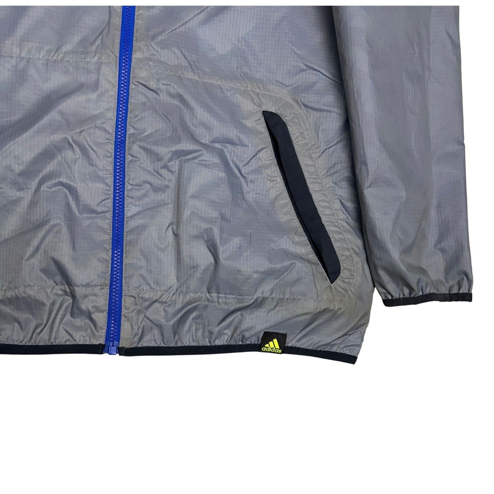 Adidas ADIDAS REVERSIBLE 2-in-1 Windbreaker Jacket Blue Hood Large Size US L / EU 52-54 / 3 - 7 Thumbnail