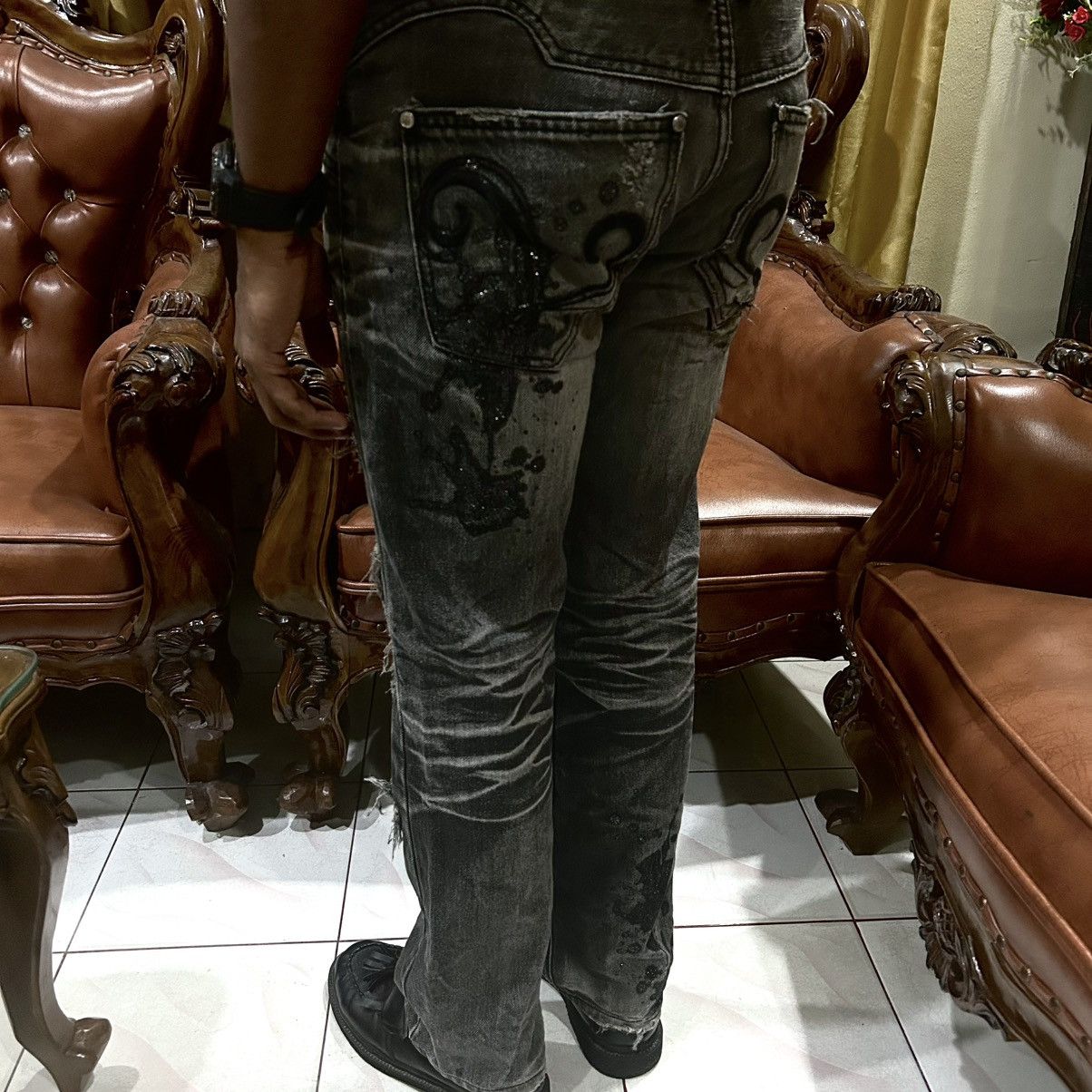 Japanese Brand Lagust Crazydistressed Denim Pants Size US 32 / EU 48 - 6 Thumbnail