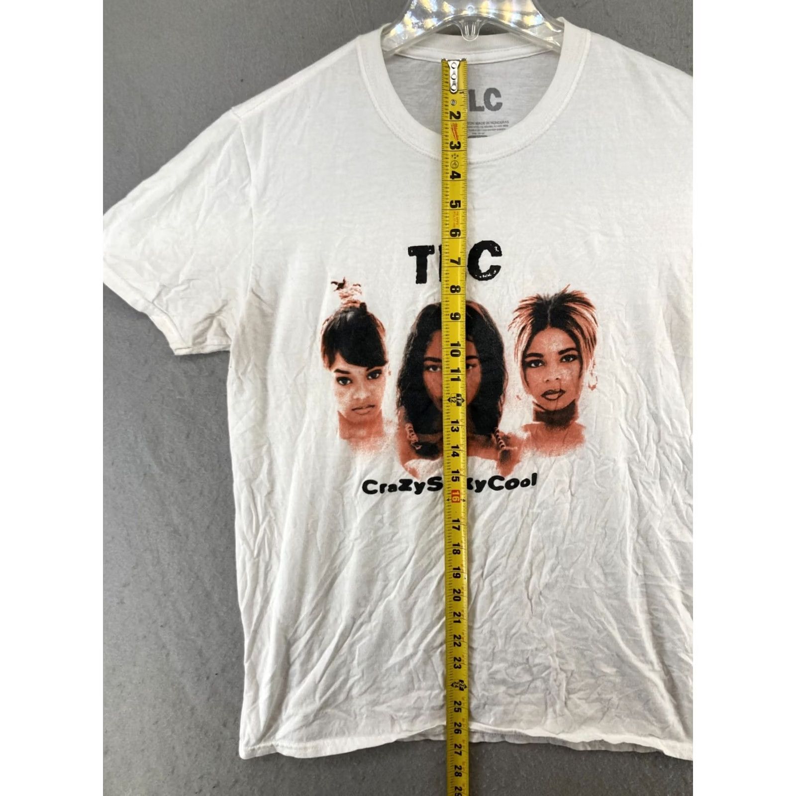 Vintage TLC Shirt Women Medium White Hip Hop 90s Crazy Sexy Cool Band TShirt"} Size M / US 6-8 / IT 42-44 - 3 Thumbnail