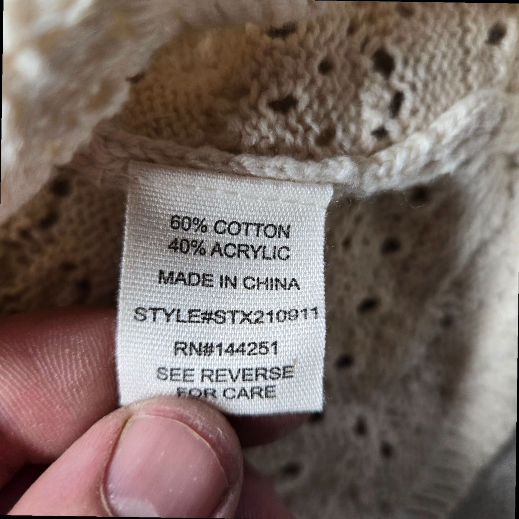 Jessica Simpson Jessica Simpson Cable Knit Sweater Vest Women's Small Ivory Size S / US 4 / IT 40 - 3 Thumbnail