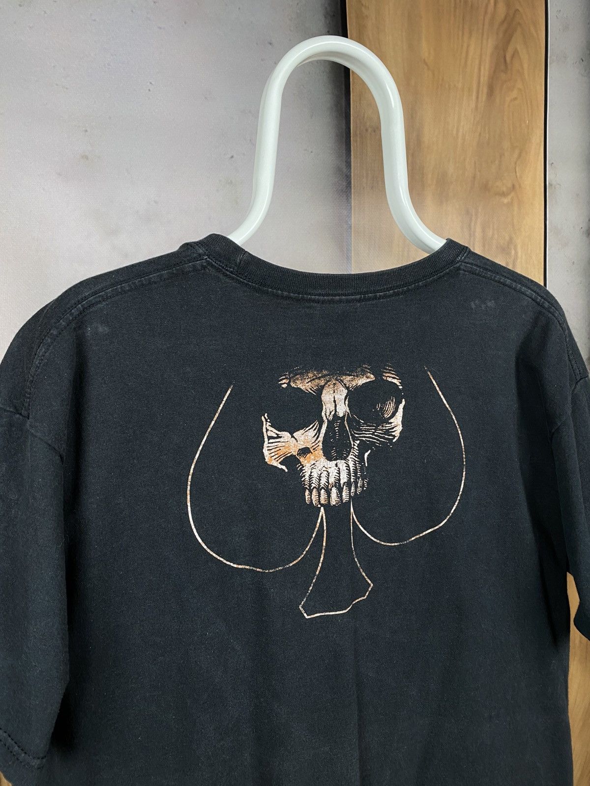Vintage 💀Vintage T-Shirt Sex Girl Cards Poker Alcohol Casino Tee💀 Size US L / EU 52-54 / 3 - 4 Thumbnail