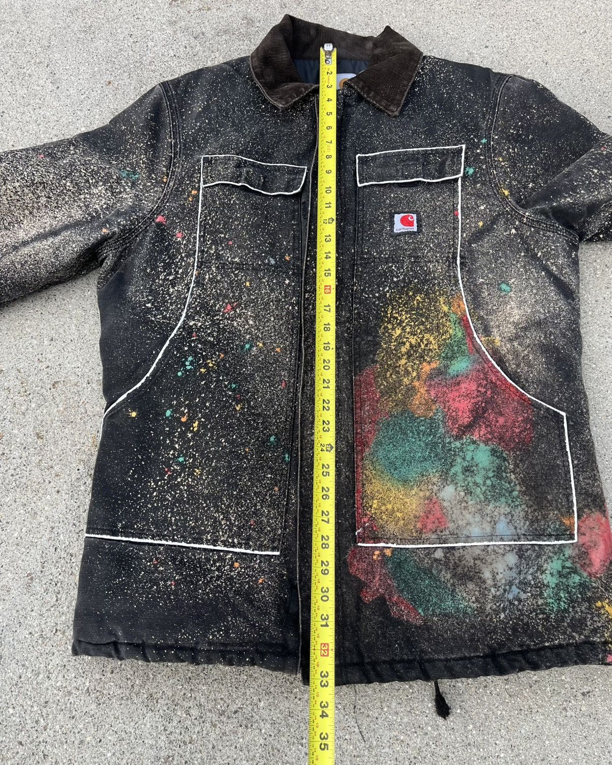 Carhartt Custom Vintage Carhartt Quilt Lined CQ196 Chore Coat Ranch Size US L / EU 52-54 / 3 - 6 Thumbnail