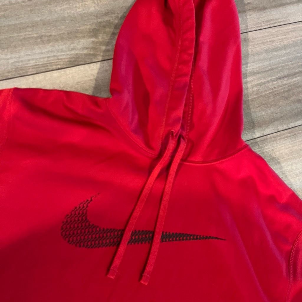 Nike Nike Red Therma-Fit Athletic Casual Hoodie Men XL Size US XL / EU 56 / 4 - 2 Thumbnail