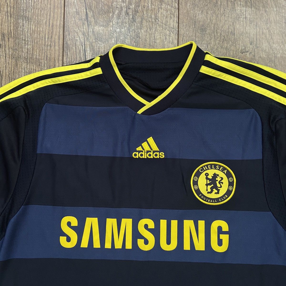 Adidas 2009/10 Adidas Chelsea FC Away Soccer Jersey Size US L / EU 52-54 / 3 - 2 Thumbnail