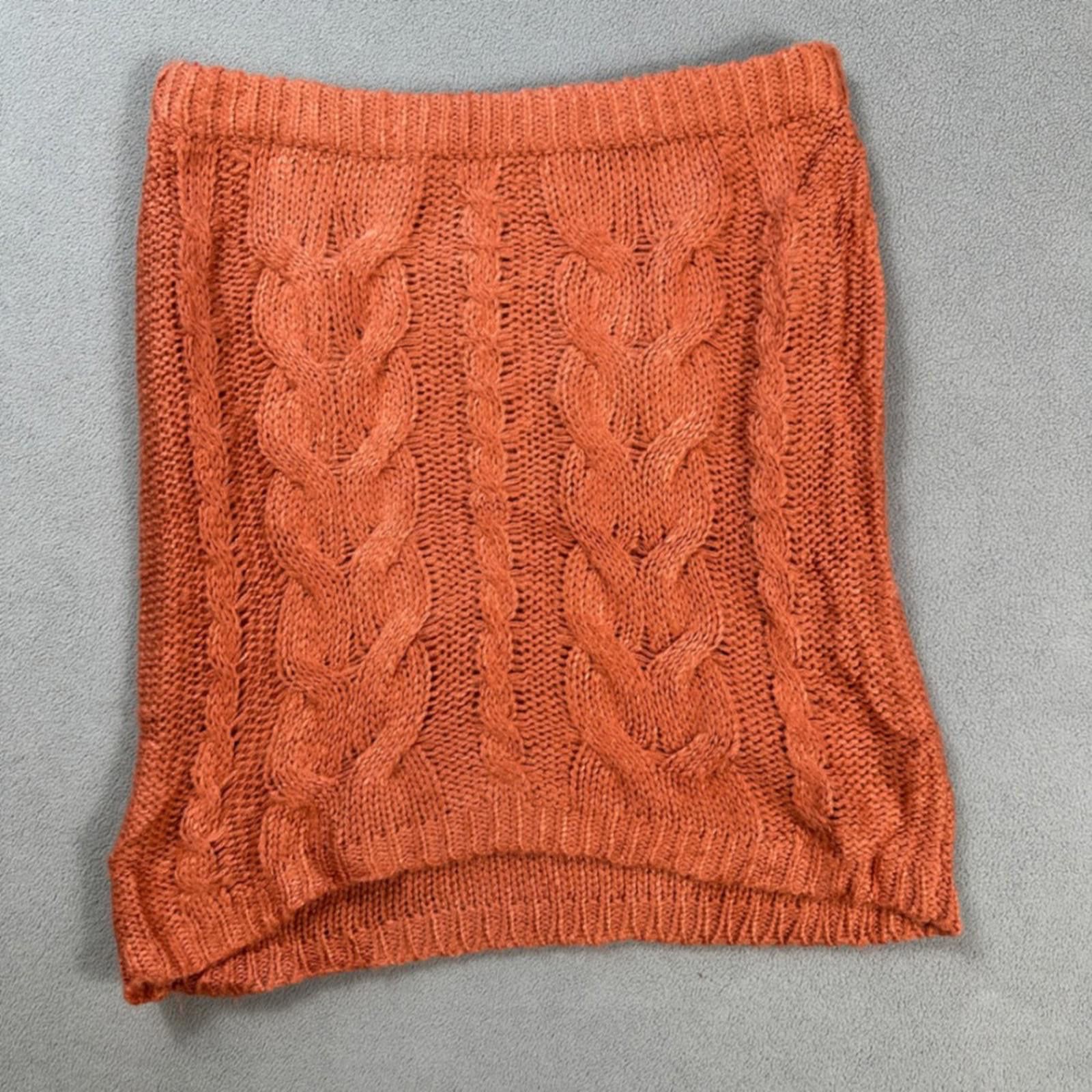 Other Lavender Moon Cable Knit Mini Skirt S Sweater Fall Winter Size 28" / US 6 / IT 42 - 1 Thumbnail