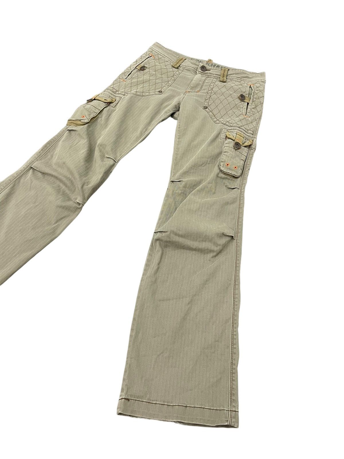 Edwin Heringbone Cargo Edwin Stretch Regular Straight 3🟦 Size US 30 / EU 46 - 11 Thumbnail