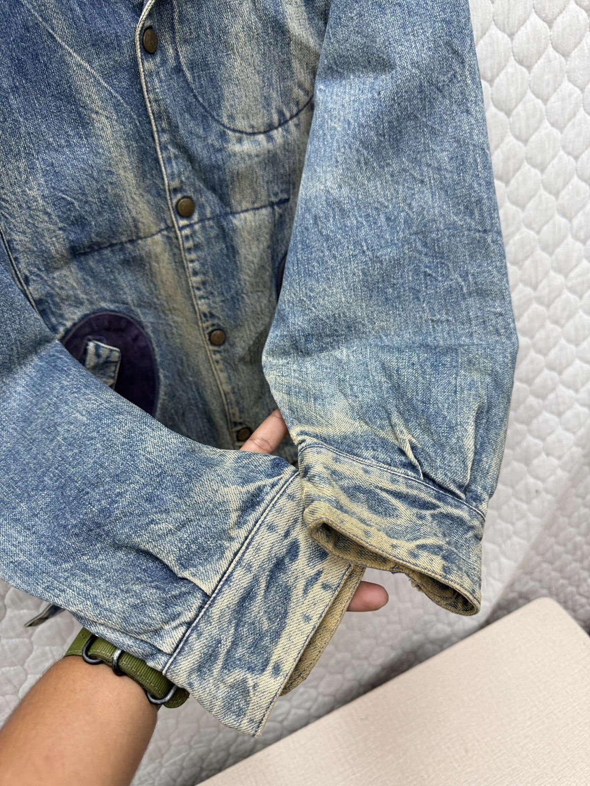 Japanese Brand 🔥🔥💥ARCHIVE PAPAS DENIM JACKET Size US L / EU 52-54 / 3 - 13 Thumbnail