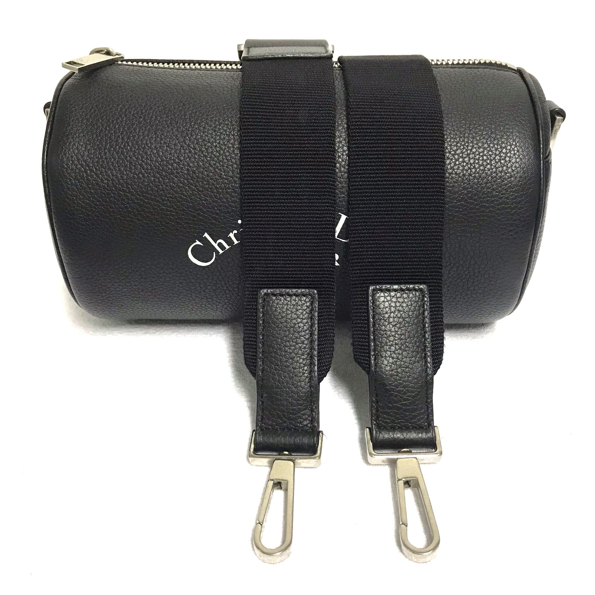 Christian Dior Monsieur Christian Dior Atelier Mens Roller Pouch in Black Size ONE SIZE - 8 Thumbnail