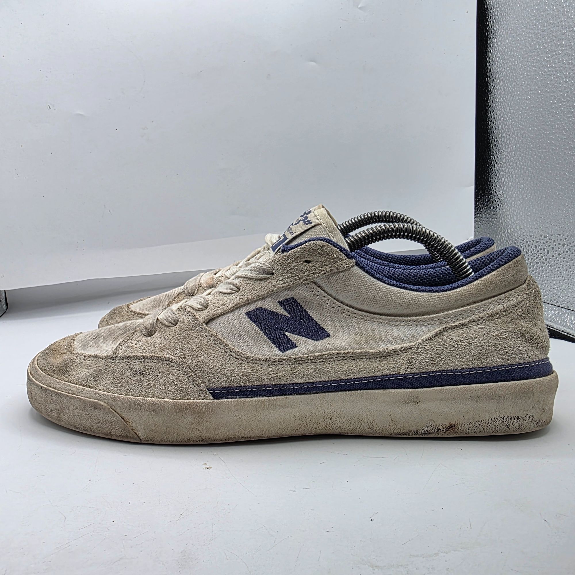 New Balance New Balance Numeric Franky Villani 417 Mens Size 10.5 White Size US 10.5 / EU 43-44 - 13 Thumbnail