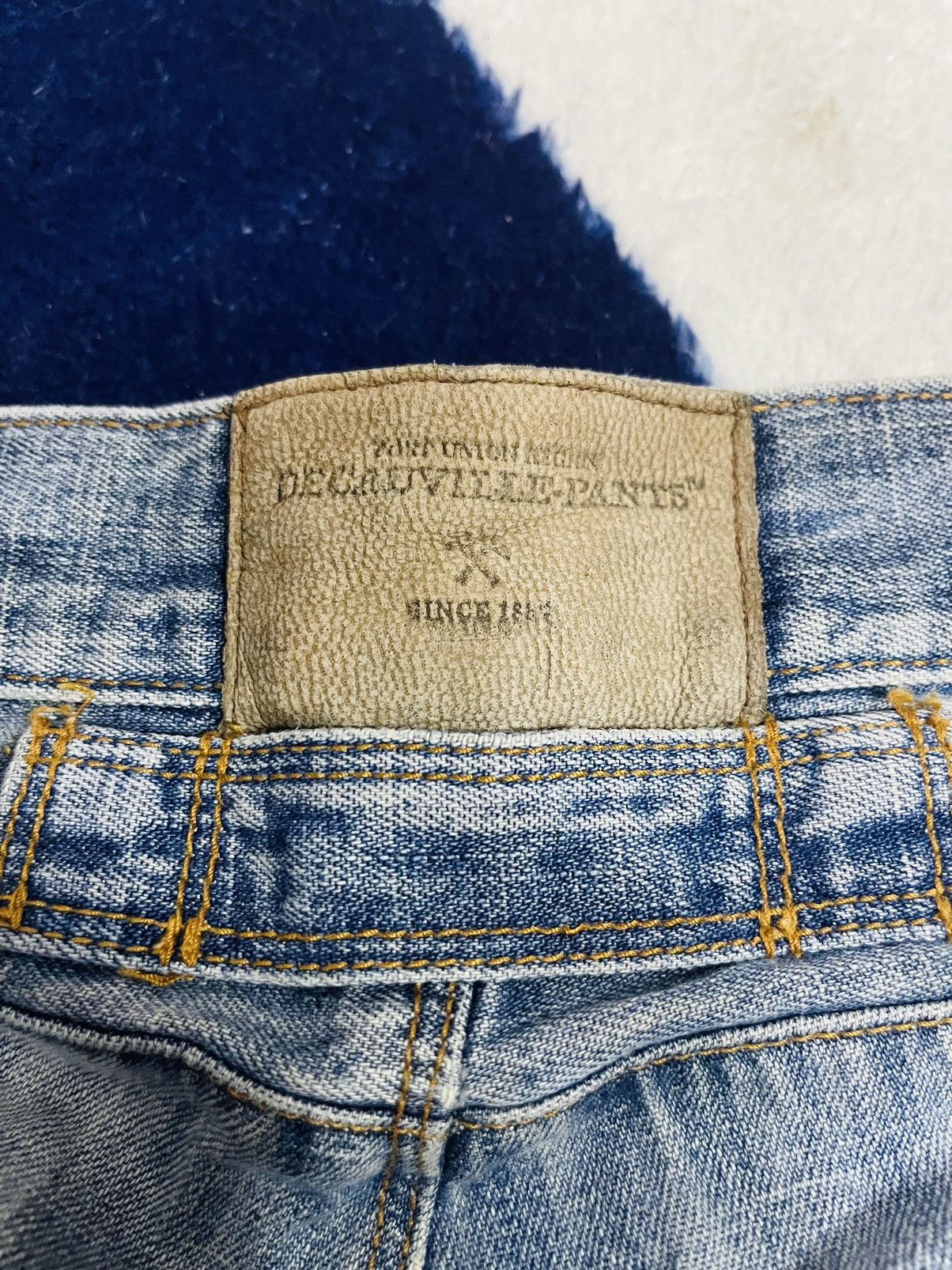 Jean Decauville-Pant Distressed Jeans (13) Size US 32 / EU 48 - 8 Thumbnail