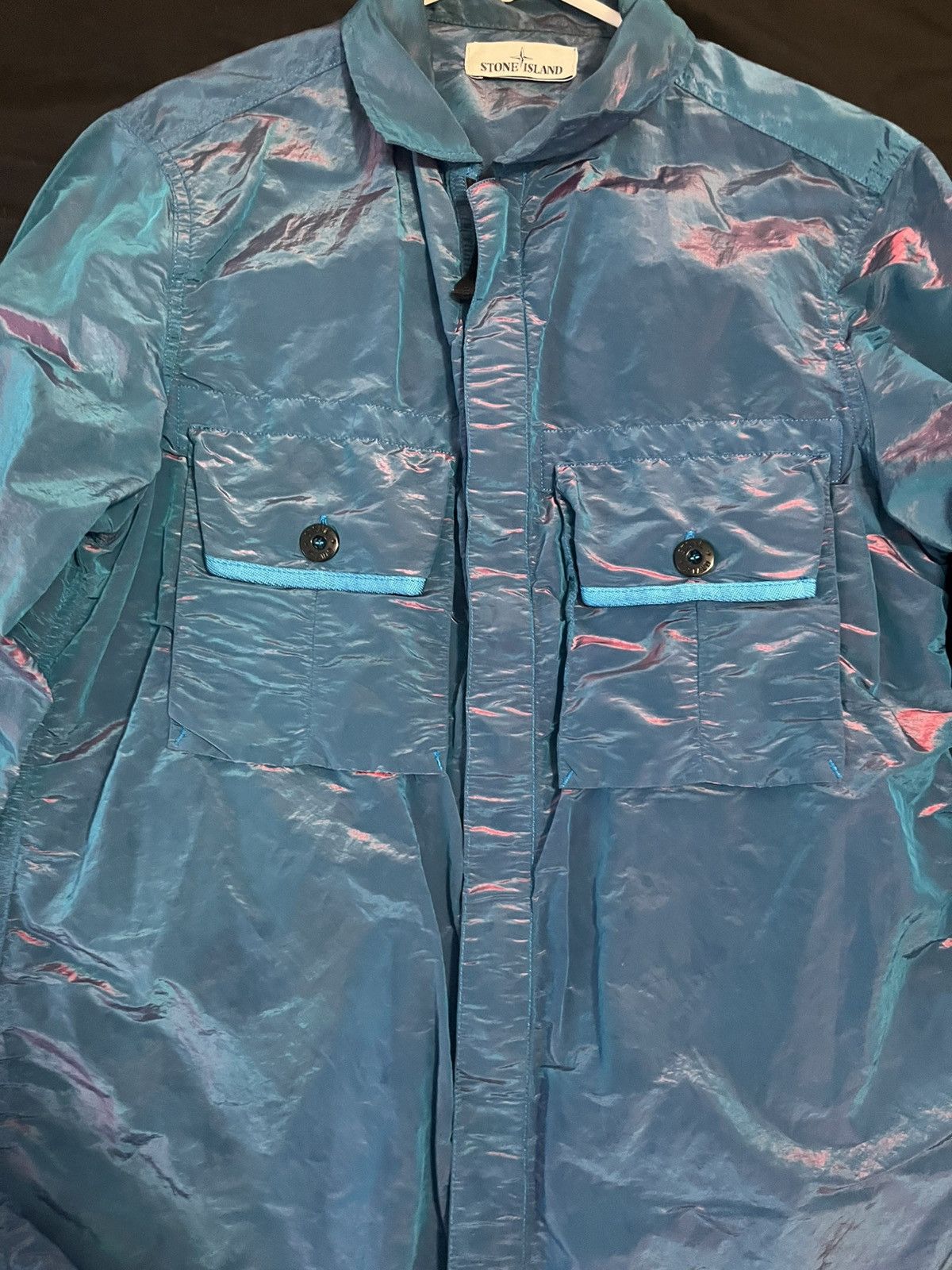Stone Island Stone island nylon metal weft iridescent jacket Size US L / EU 52-54 / 3 - 2 Thumbnail