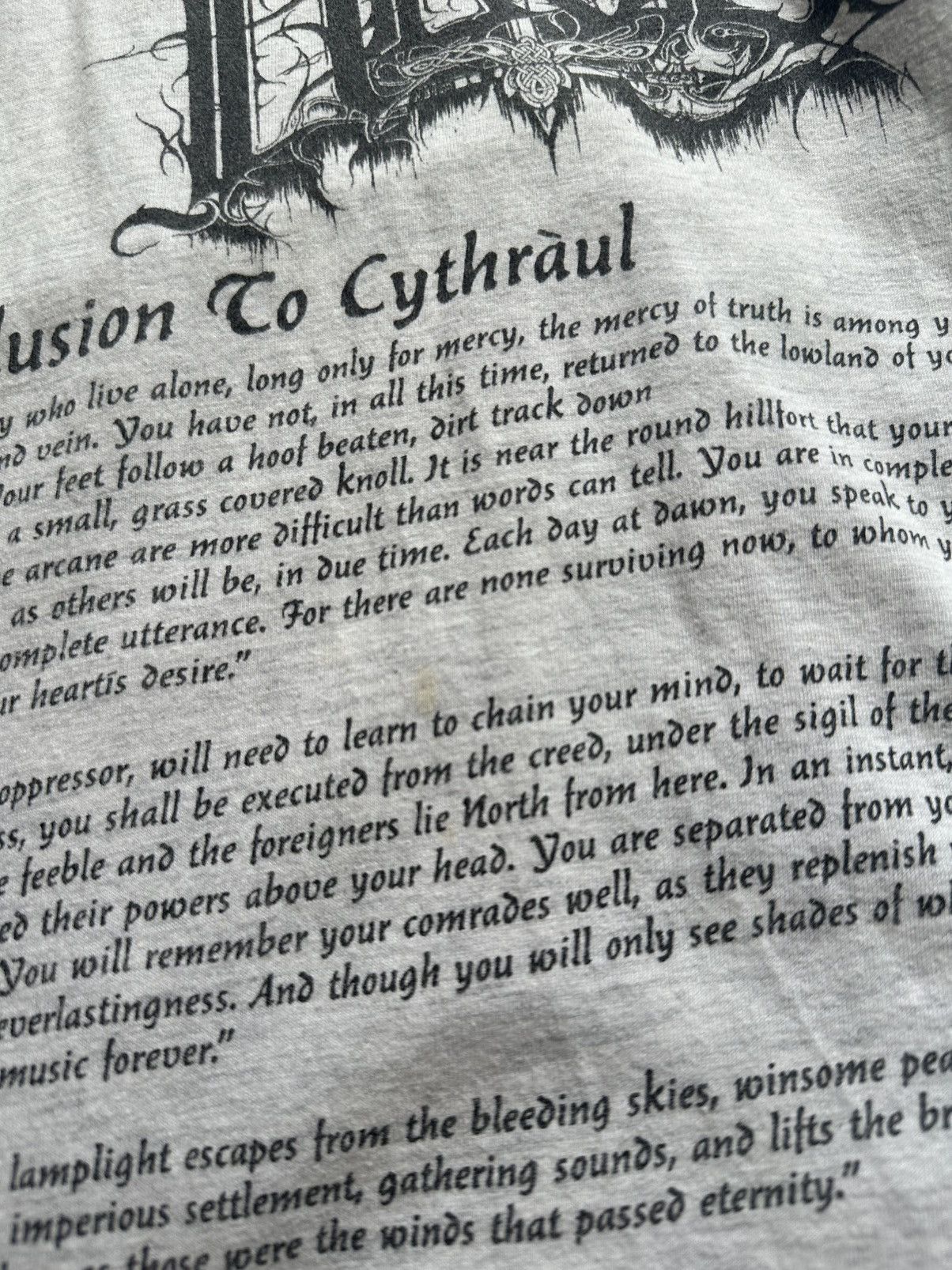 Band Tees Absu - Prelusion To Cythraul vintage Longsleeve 1995 Size US XL / EU 56 / 4 - 11 Thumbnail