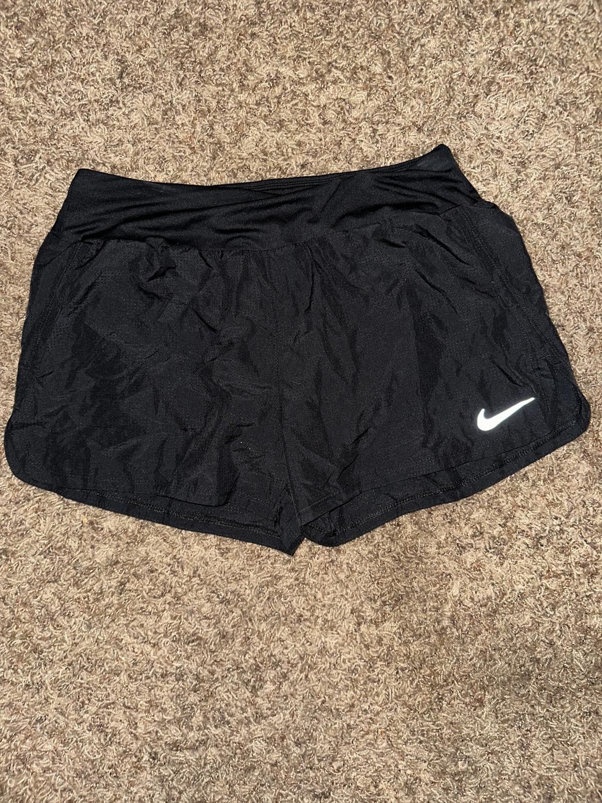 Nike Nike Women’s Crew Running Black Shorts Size 32" / US 10 / IT 46 - 1 Thumbnail