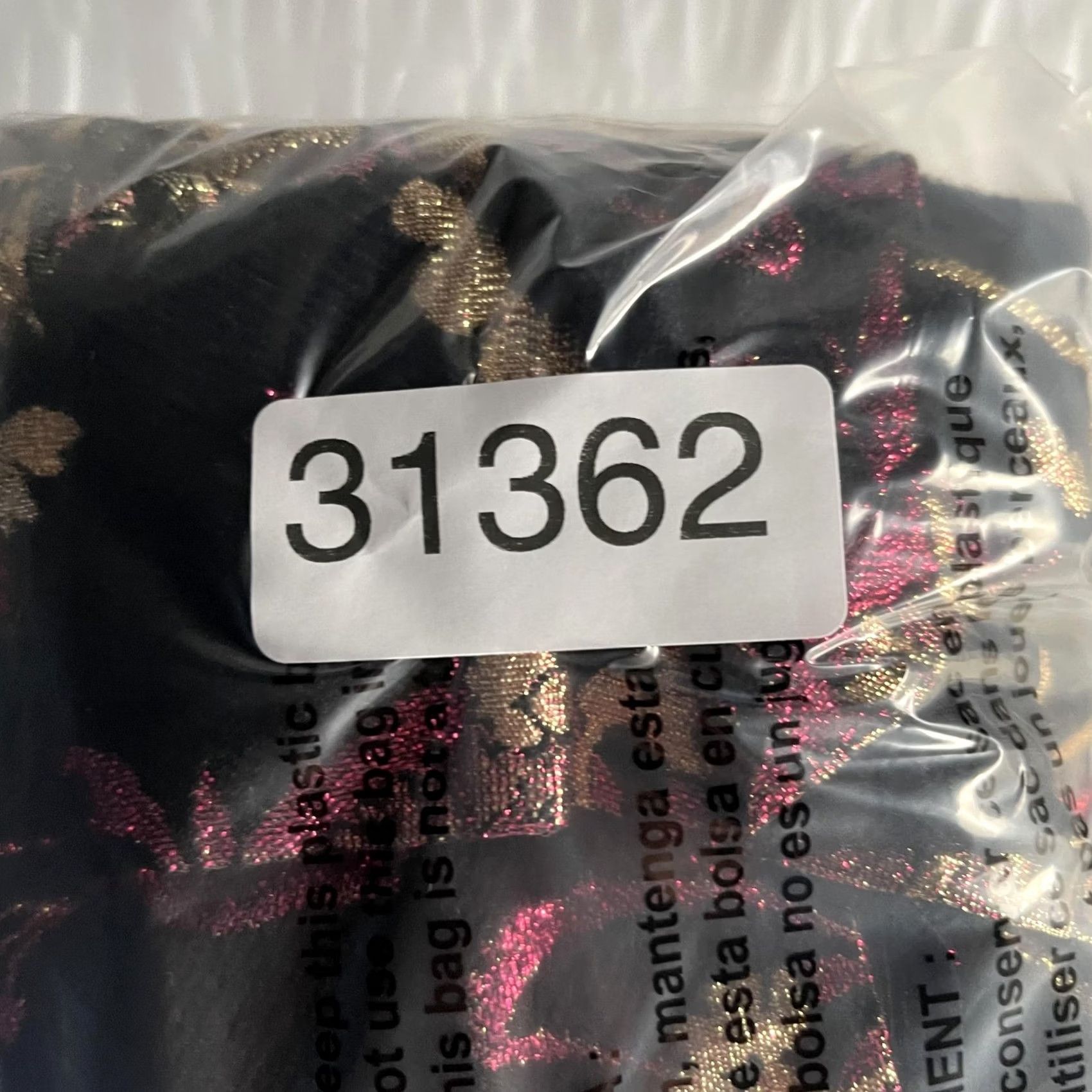 Vintage Ellend Skirt Womens Black Floral Brocade Pencil Mini Lined Party Cocktail 13/14 Size 34" / US 12 / IT 48 - 5 Thumbnail