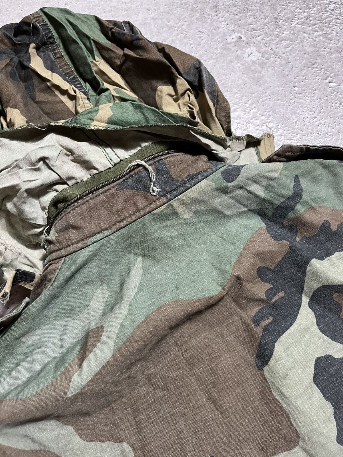 Vintage US Army M65 Field Jacket Woodland Camo Military Vintage Size US M / EU 48-50 / 2 - 14 Thumbnail