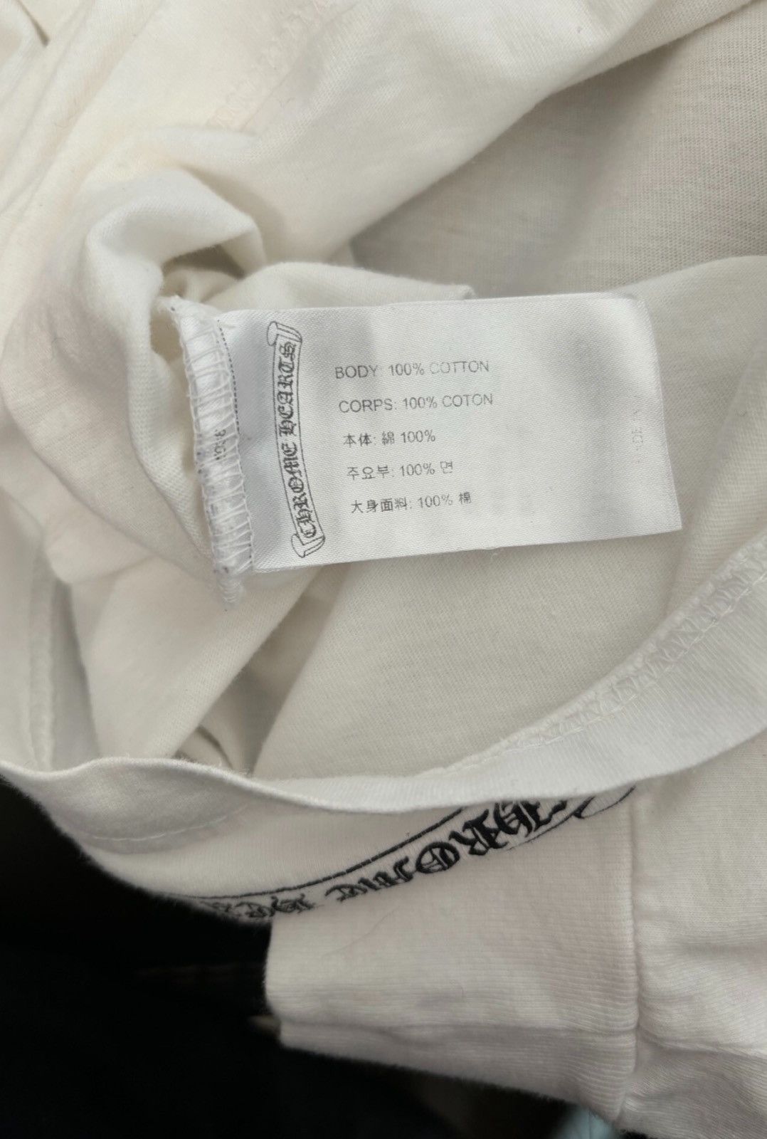 Chrome Hearts Chrome Hearts White Vine Cross Flower Long-Sleeve Hoodie Size US L / EU 52-54 / 3 - 7 Thumbnail