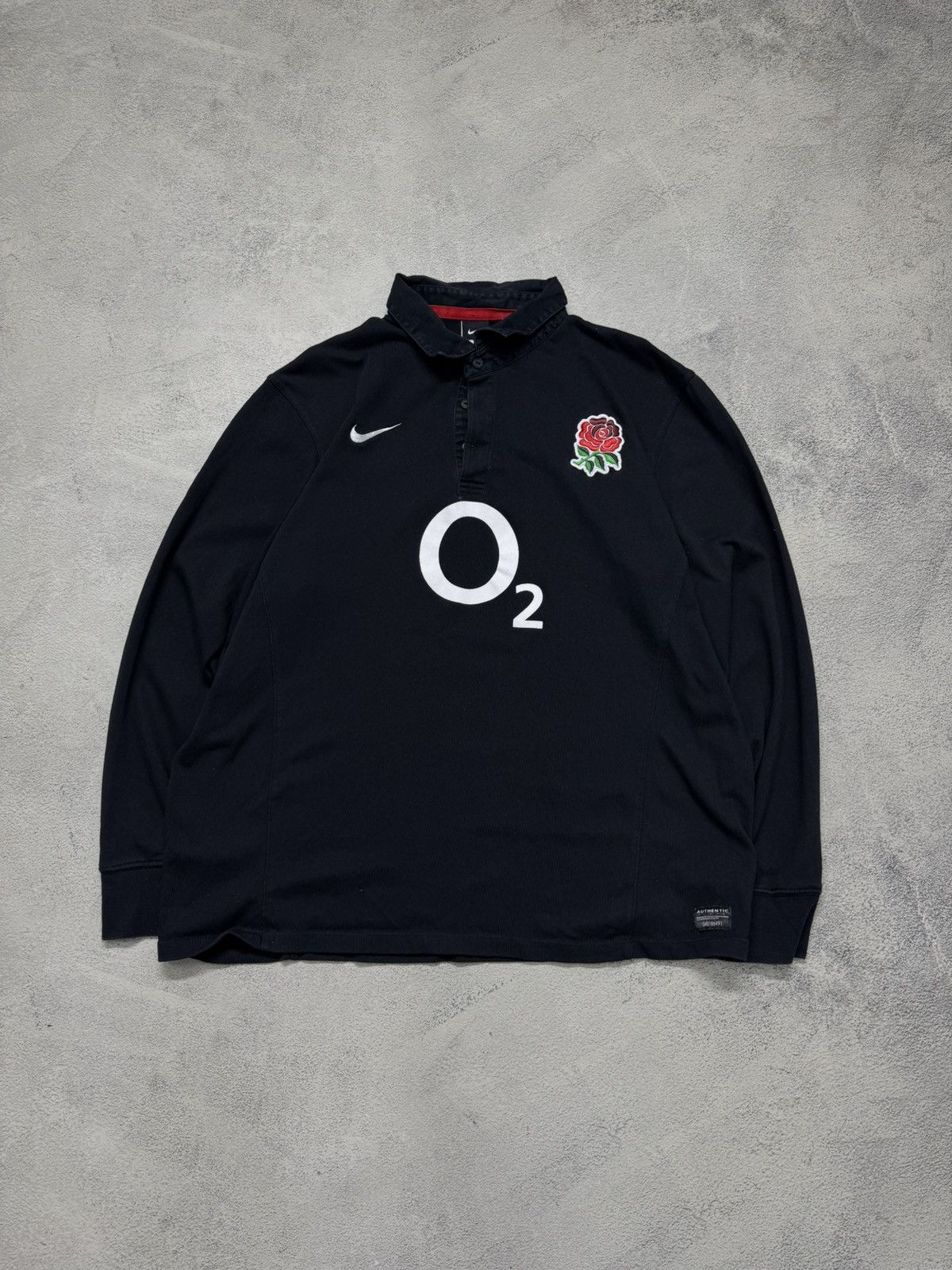 Nike Vintage Y2k Nike England O2 🏴󠁧󠁢󠁥󠁮󠁧󠁿 Union Shirt Jersey 00’s Size US XXL / EU 58 / 5 - 1 Thumbnail