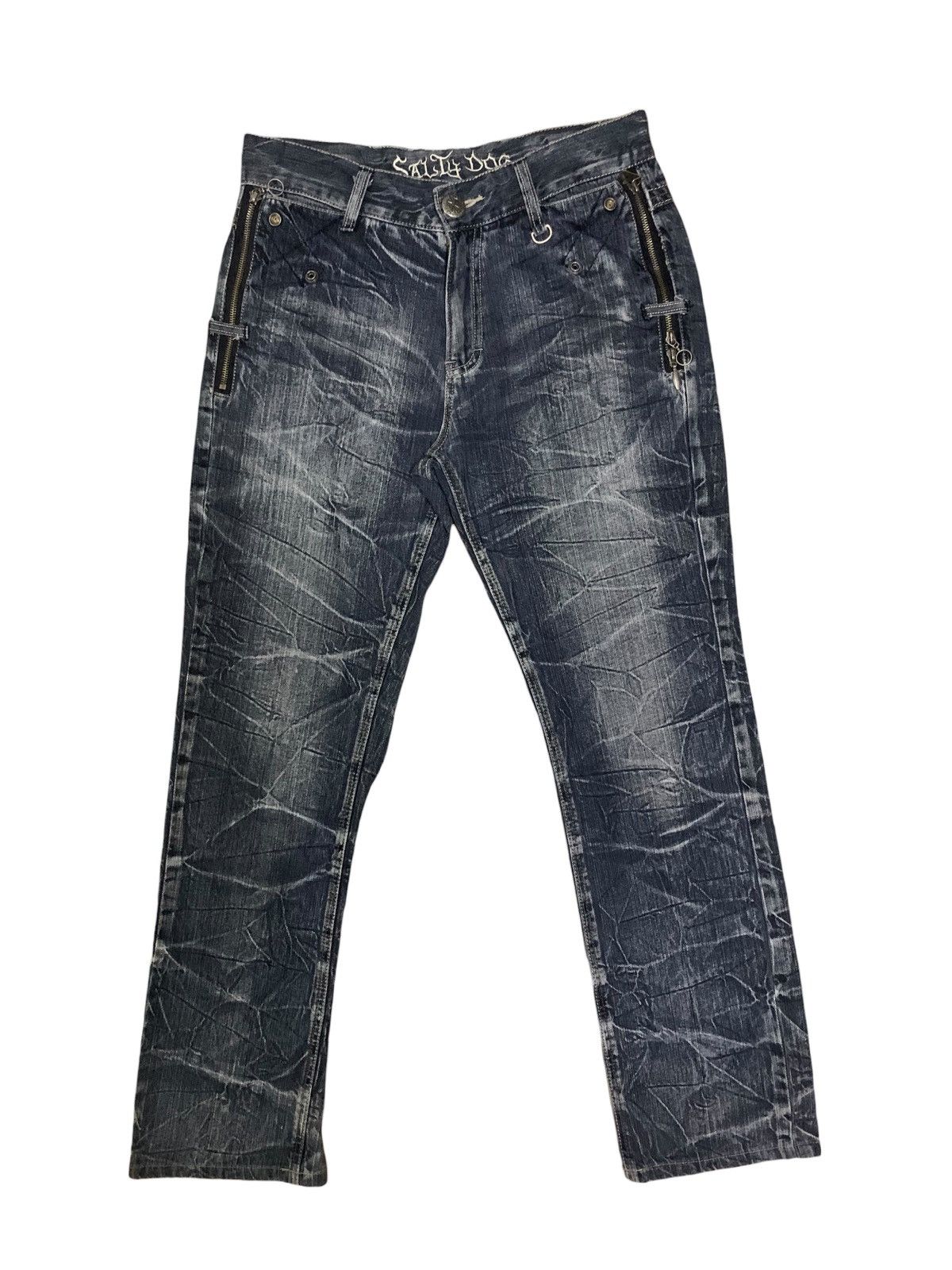 If Six Was Nine × Japanese Brand × Tornado Mart Vintage Salty Dog Seditionaries Style Tornado Mart Jeans Size US 31 - 1 Thumbnail