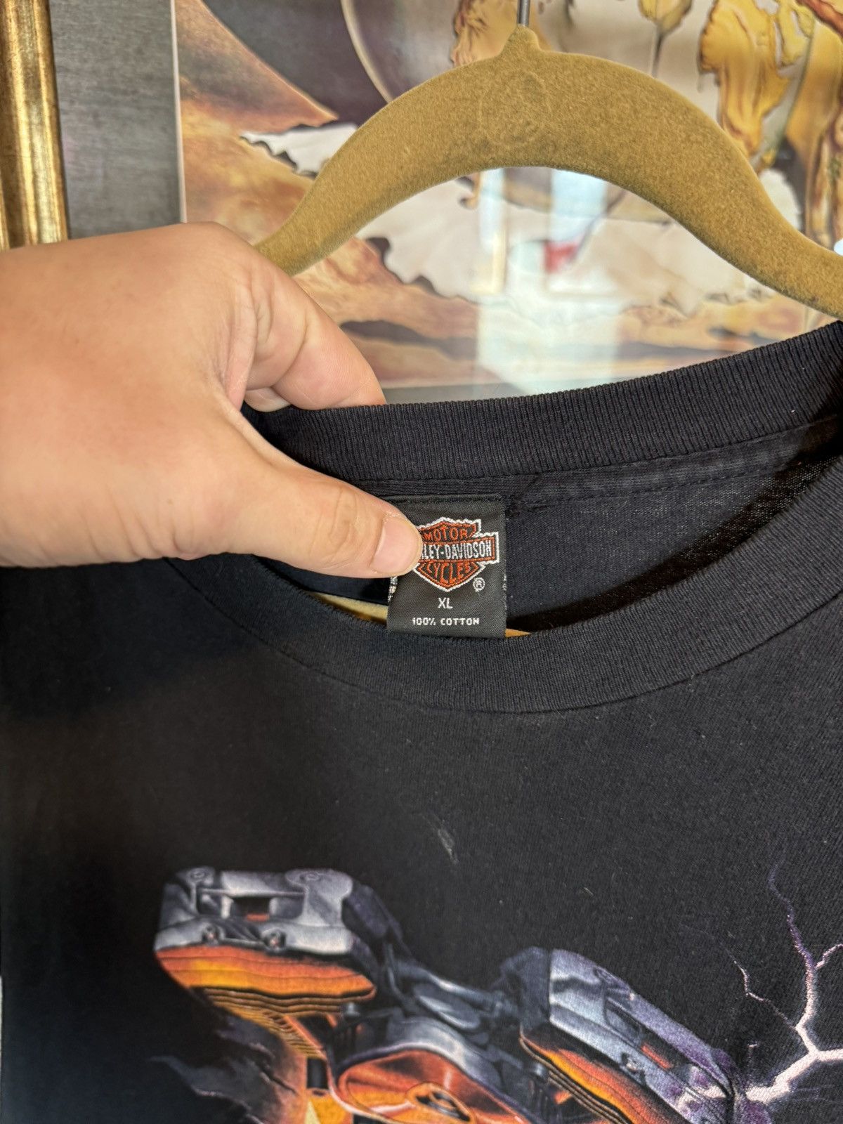 Harley Davidson × Vintage Vintage Harley Davidson Shirt Size US XL / EU 56 / 4 - 5 Thumbnail