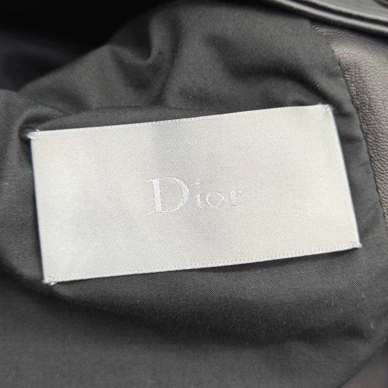 Dior Dior Lambskin locotor leather jacket Size US M / EU 48-50 / 2 - 6 Thumbnail