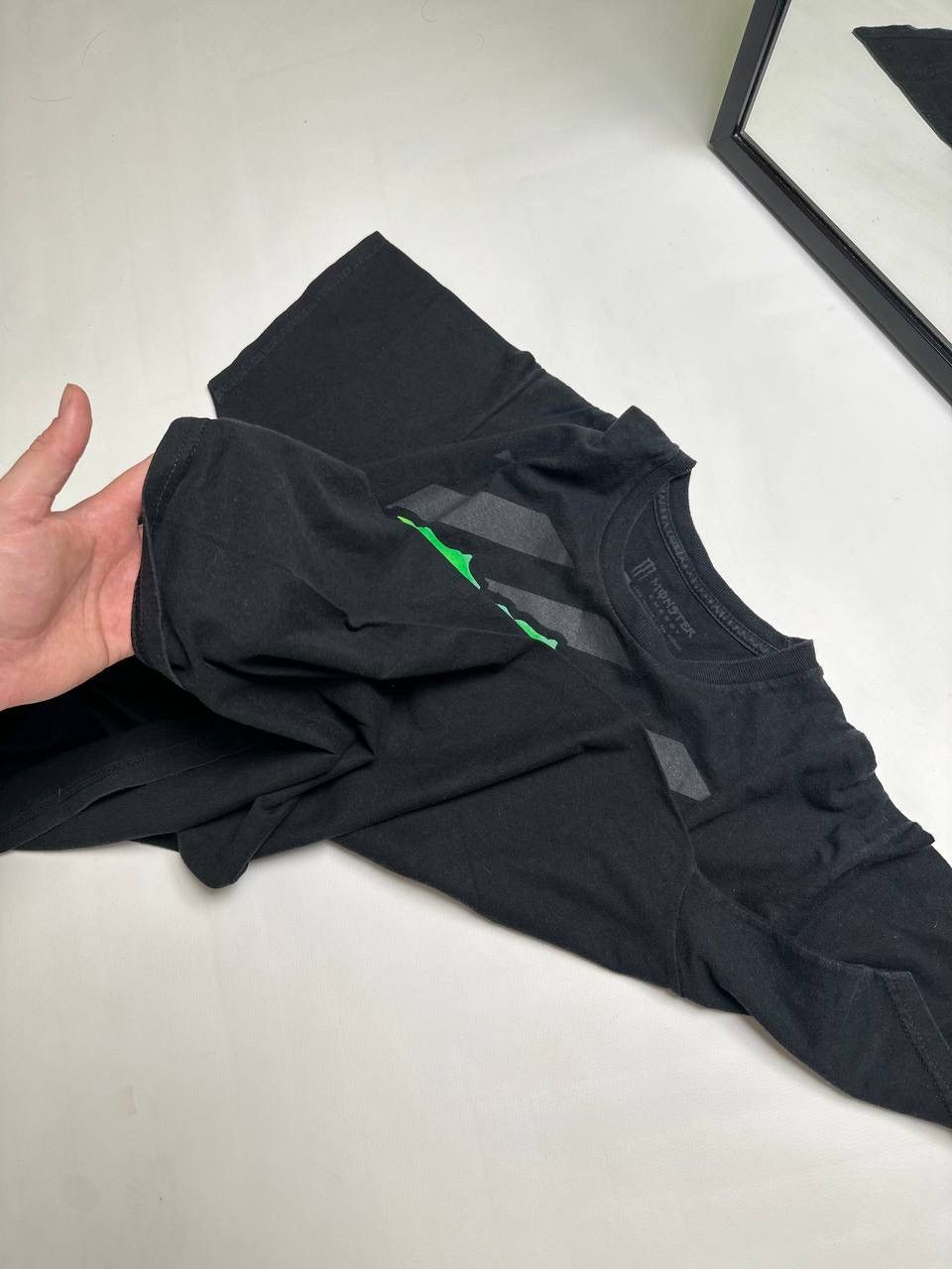 Fox Racing Vintage 2000s Monster Energy Y2K Racing Black T Shirt Size US L / EU 52-54 / 3 - 5 Thumbnail