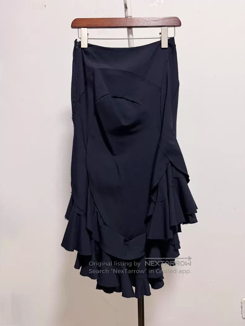 Junya Watanabe Junya Watanabe size XS Layered fishtail skirt Size 23" - 4 Thumbnail