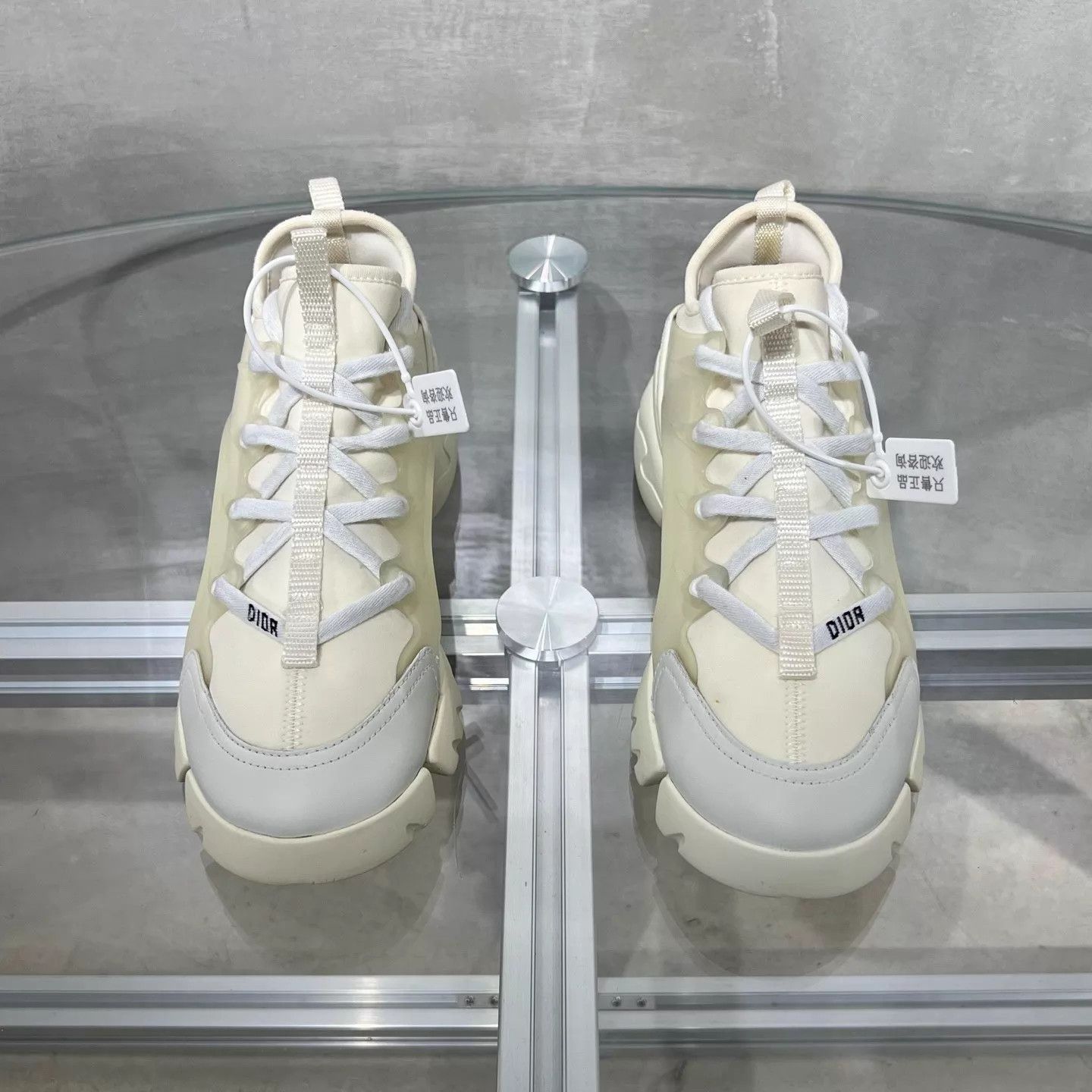Dior Dior white dad shoes size 36 Size US 5.5 / IT 35.5 - 1 Thumbnail