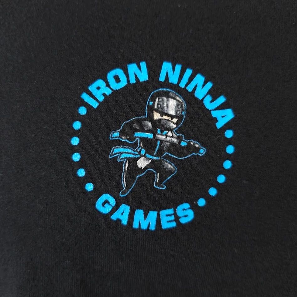 Gildan Iron Ninja Games T Shirt Mens Size Medium Black Samurai Sword Size US M / EU 48-50 / 2 - 3 Thumbnail