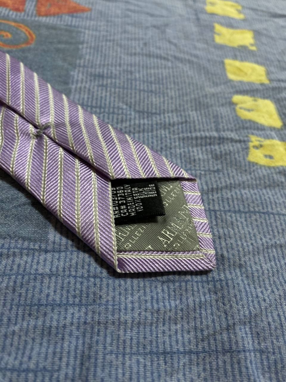 Armani Vintage Georgio Armani Men's Tie Size ONE SIZE - 8 Thumbnail
