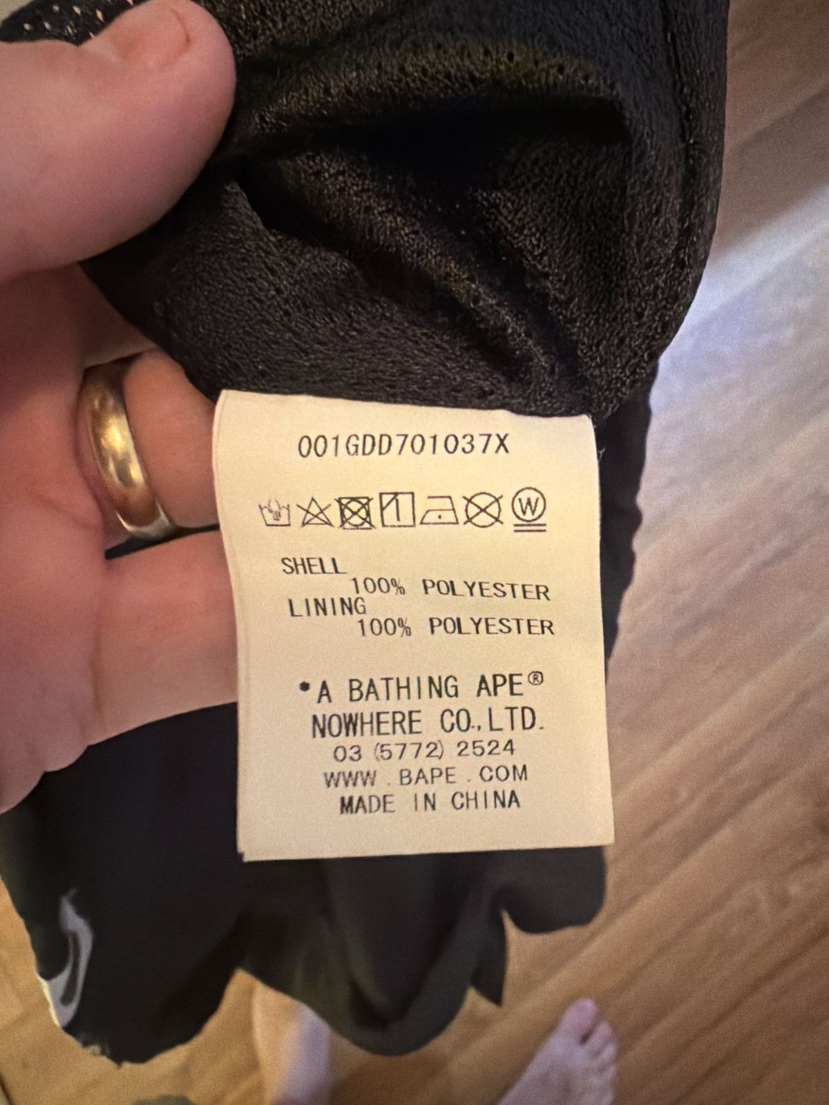 Bape A Bathing Ape SS17 Summer Windbreaker Jacket Black Size XL Size US L / EU 52-54 / 3 - 8 Thumbnail