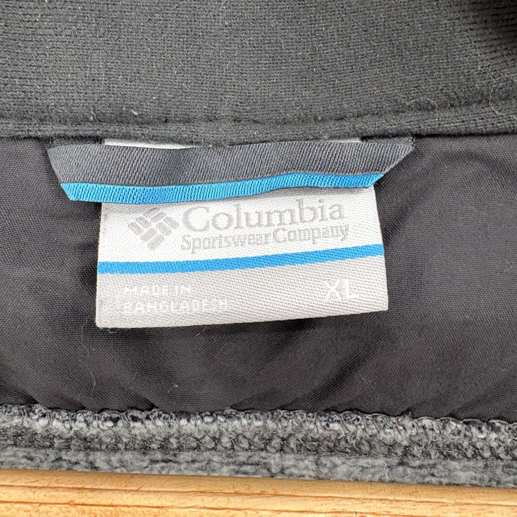 Vintage Columbia Pullover Hoodie/Mock Neck Fleece Half Zip 1/4 Zip Pockets Gray Mens XL Outdoor Hiking Sweatshirt Size US XL / EU 56 / 4 - 3 Thumbnail