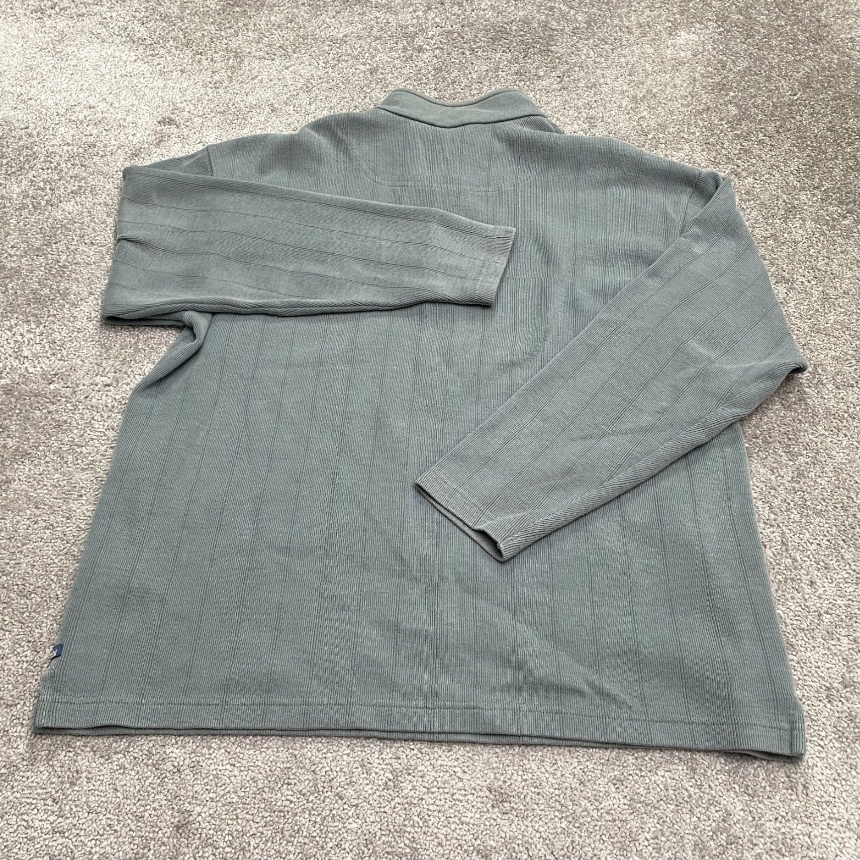 Vintage Columbia Sweater Mens XL Gray X.C.O 1/4 Zip Pullover Mock Neck Casual Outdoor Size US XL / EU 56 / 4 - 2 Thumbnail