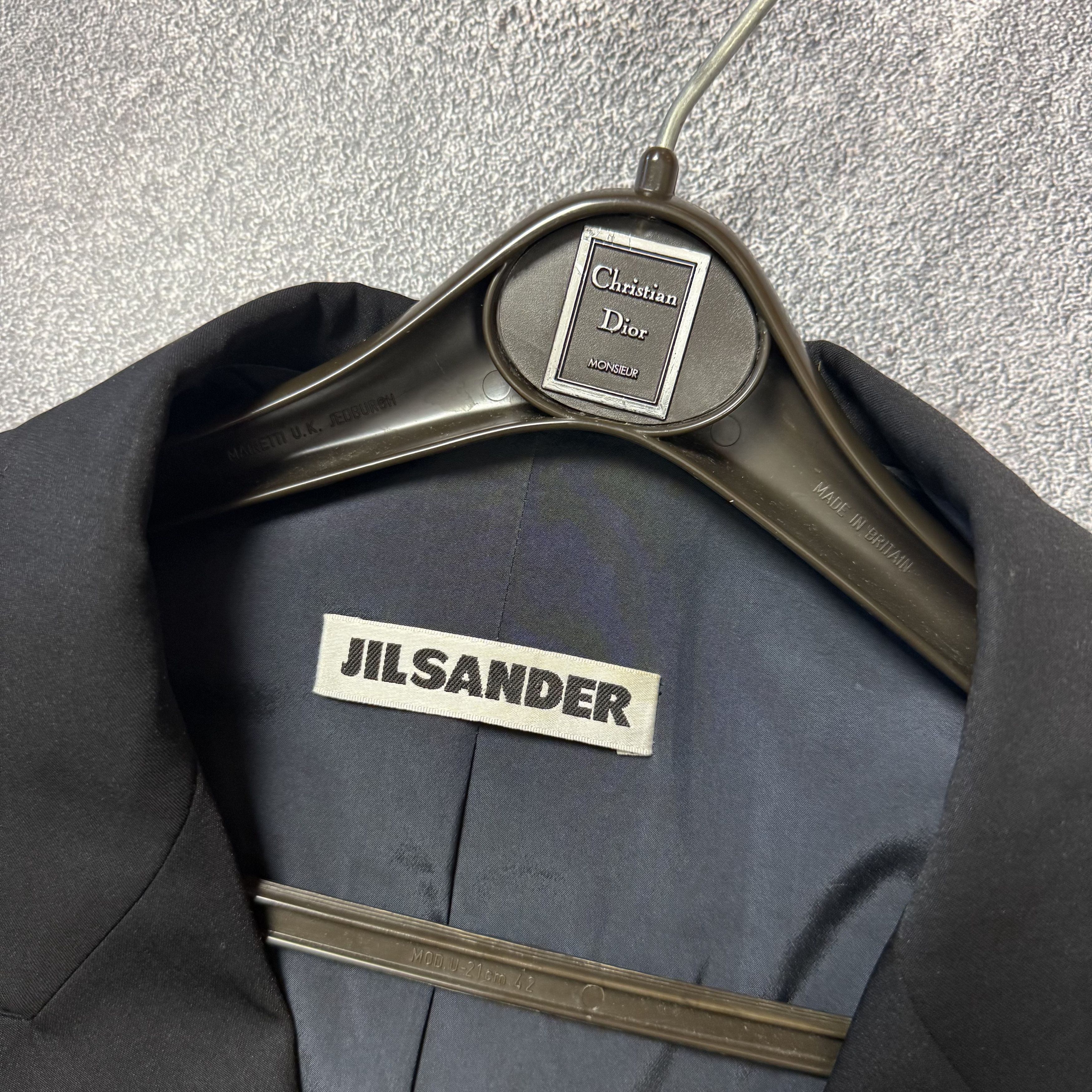 Jil Sander Jil Sander Blazer Size 42 Black Size 42R - 5 Thumbnail