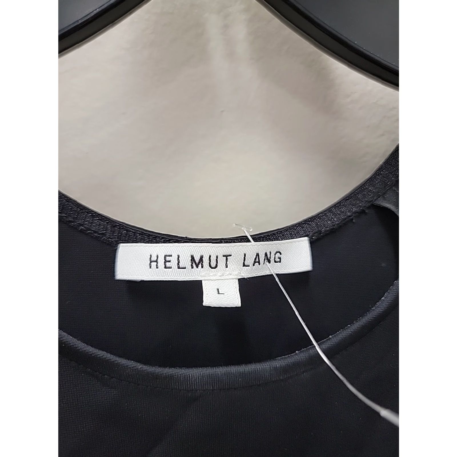 Helmut Lang VINTAGE Helmut Lang Dress Tank NWT Scoop Black Knee Womens L Dress Size L / US 10 / IT 46 - 2 Thumbnail