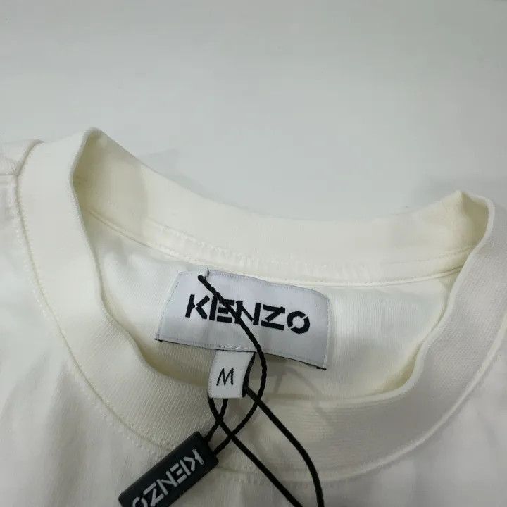 Kenzo KENZO Casual Minimalist Round Neck T-Shirt -2507 Size US M / EU 48-50 / 2 - 5 Thumbnail