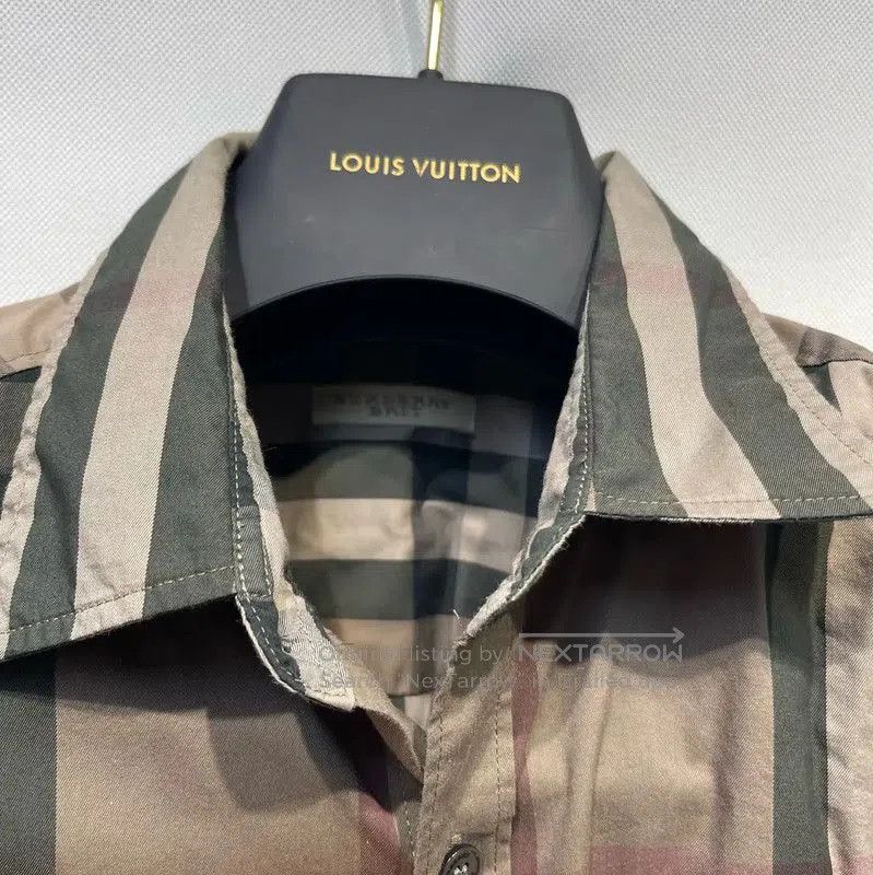 Burberry Burberry Multicolor Cotton Long Sleeve Shirt. Size US S / EU 44-46 / 1 - 4 Thumbnail