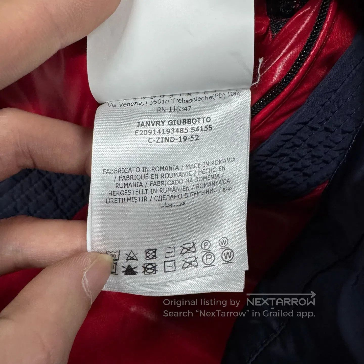 Moncler Moncler Janvry Series: Color-Matched Down Jacket| Size US S / EU 44-46 / 1 - 8 Thumbnail