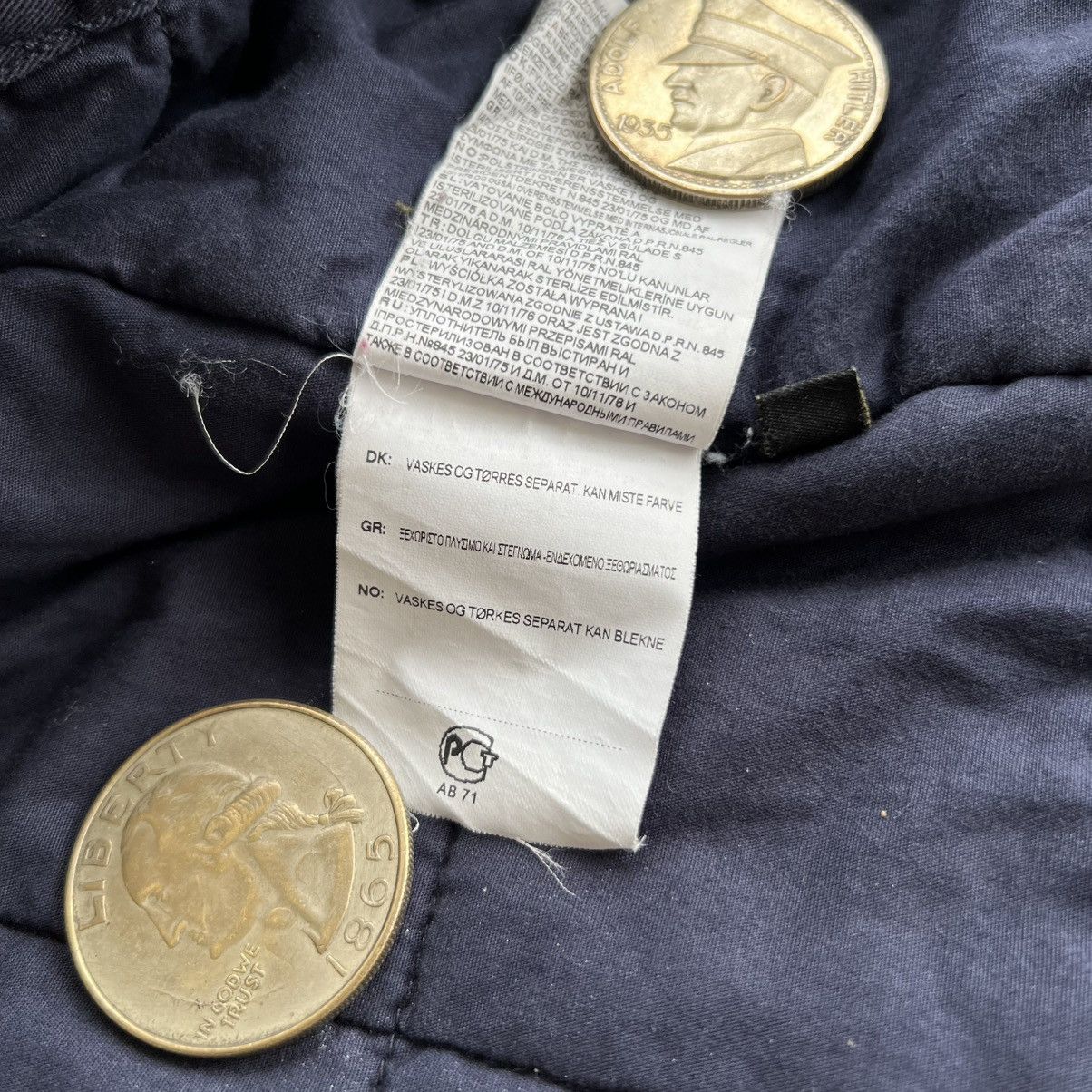 Napapijri × Vintage Vintage 90s Y2K Napapijri Geographic Jacket - XL Size US XL / EU 56 / 4 - 14 Thumbnail