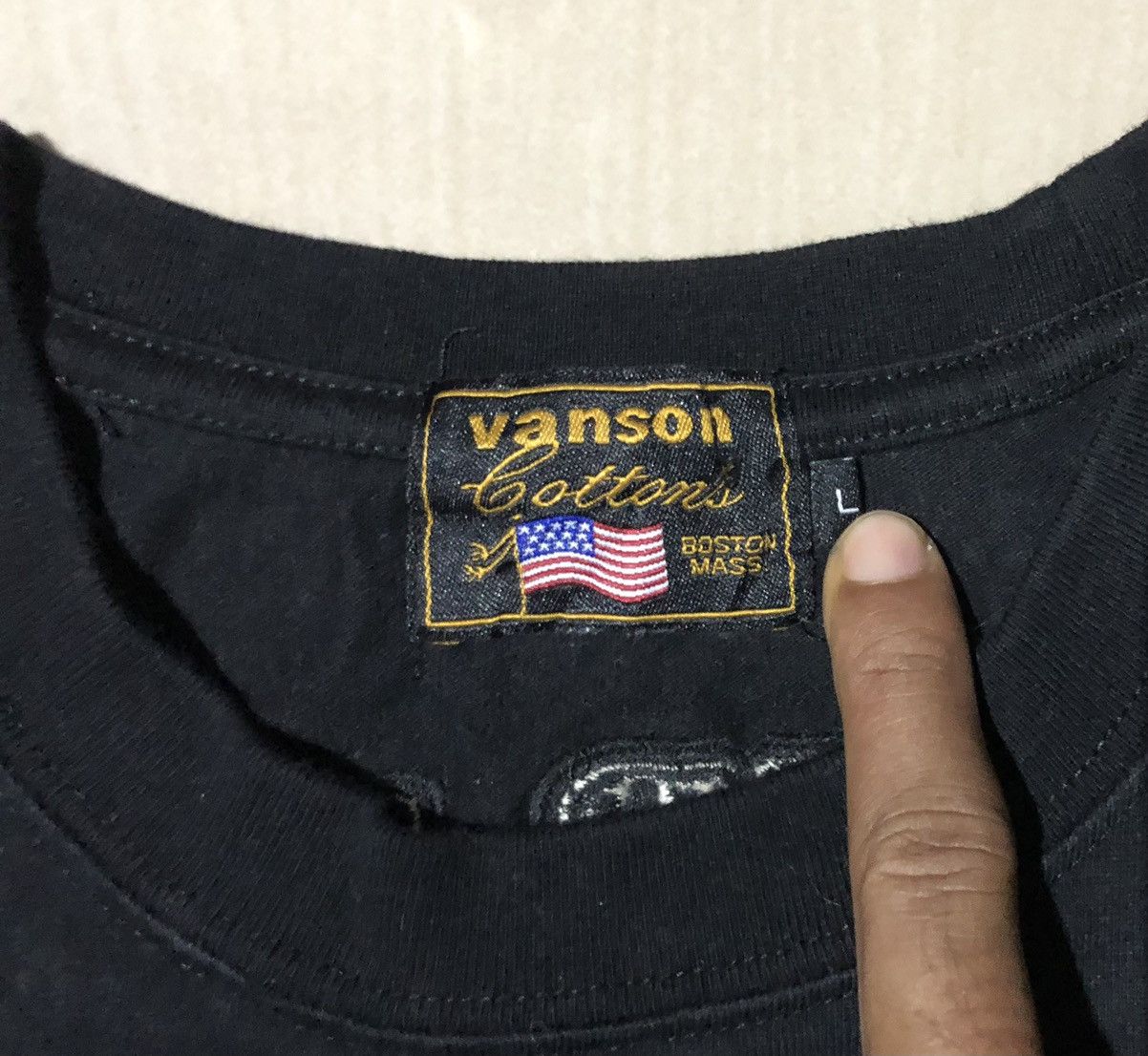 Vanson Leathers VANSON Longsleeve Size US L / EU 52-54 / 3 - 3 Thumbnail
