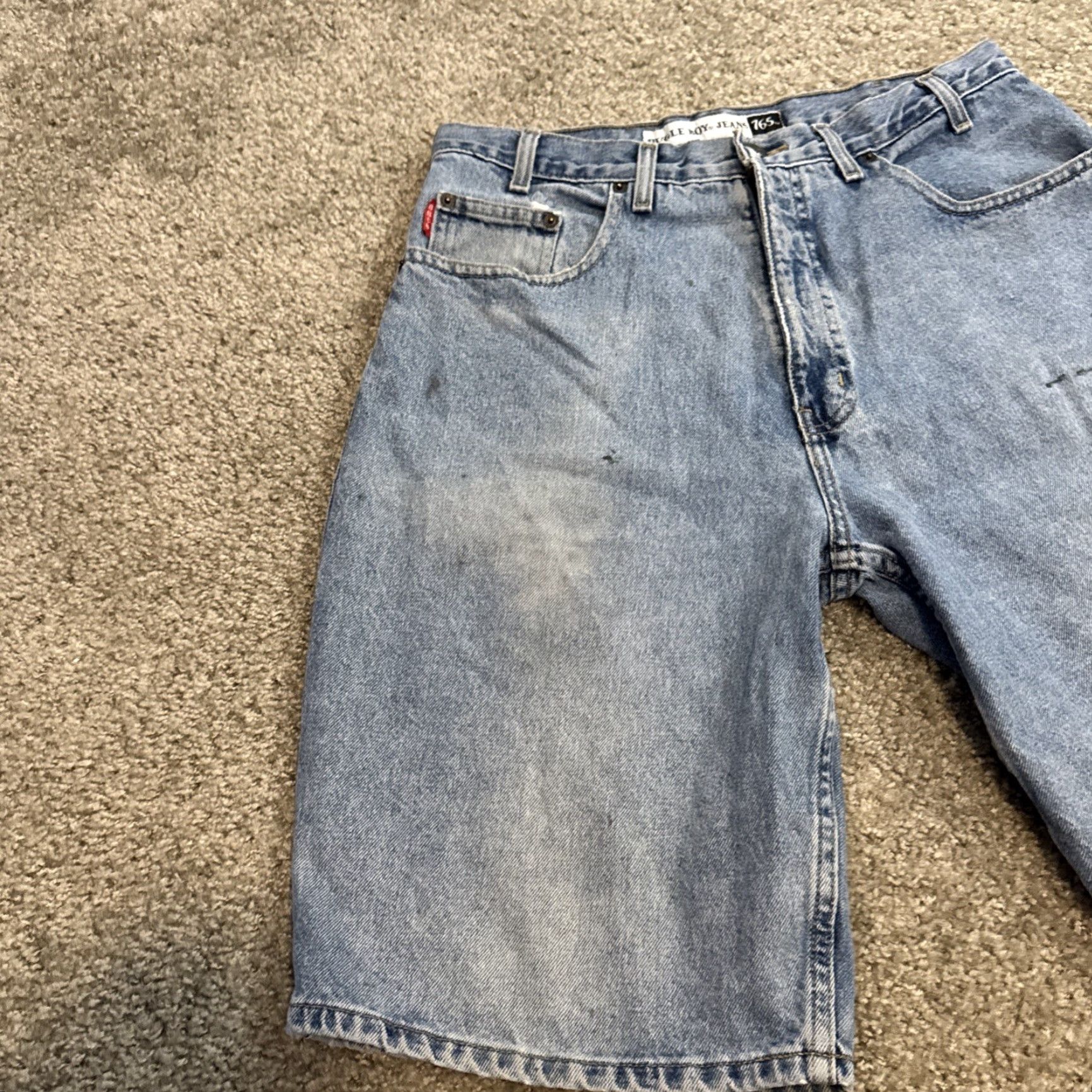 Bugle Boy VINTAGE Bugle Boy Denim Bermuda Shorts 32 Distressed Men 90s Blue Skater Cyper Grunge 765 Size US 32 / EU 48 - 6 Thumbnail