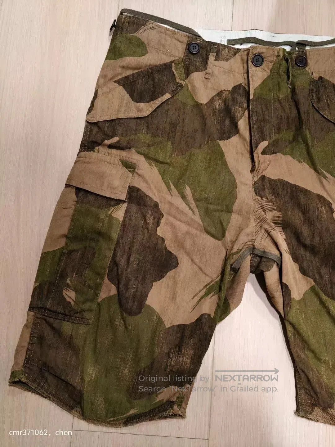 Visvim Multi Camouflage Cargo Shorts Size 34. Size US 34 / EU 50 - 2 Thumbnail